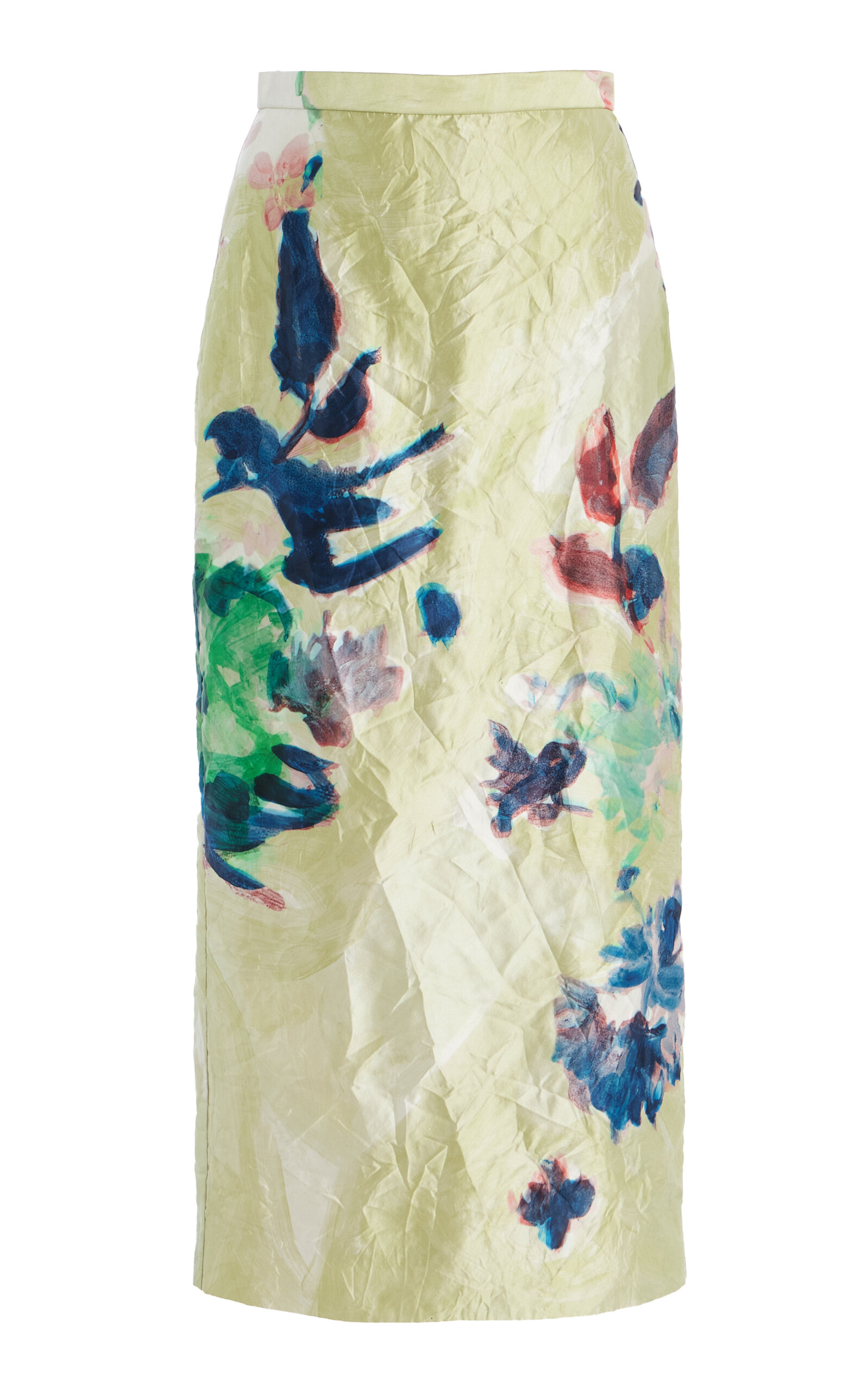 Printed Midi Skirt