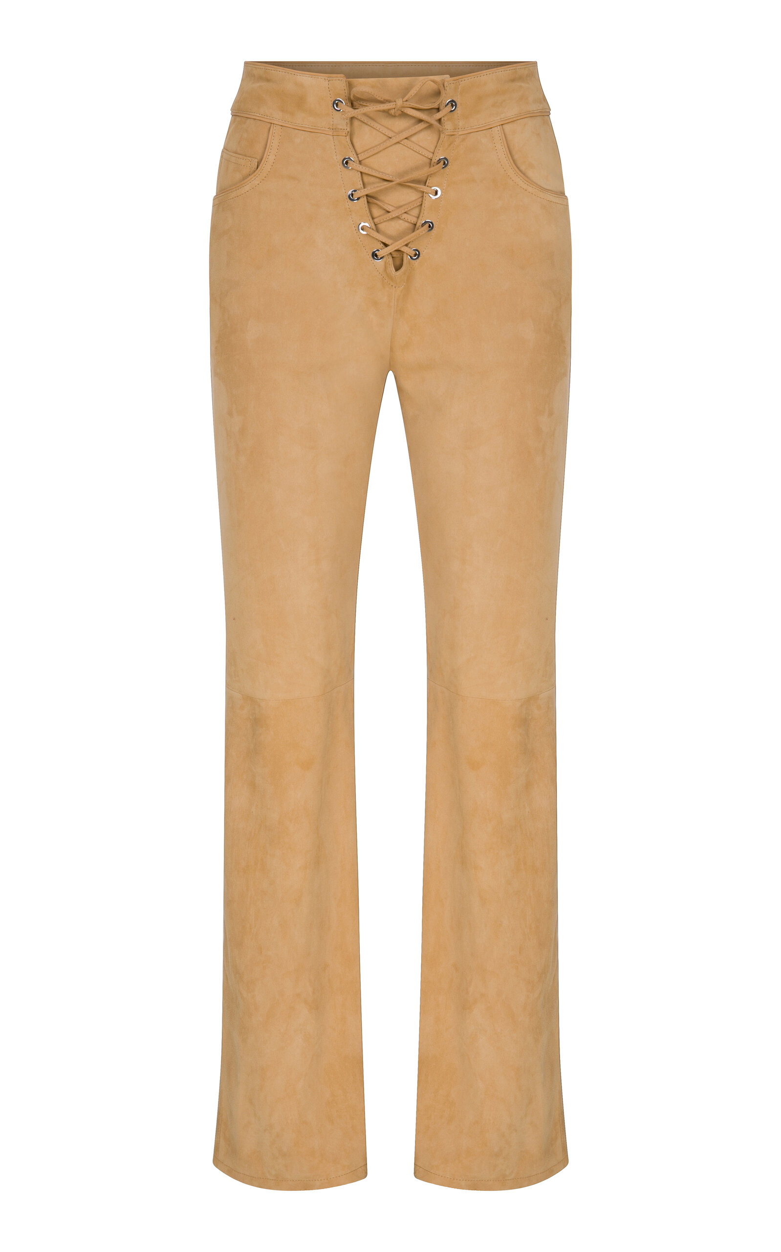 Xira Suede Leather Pants