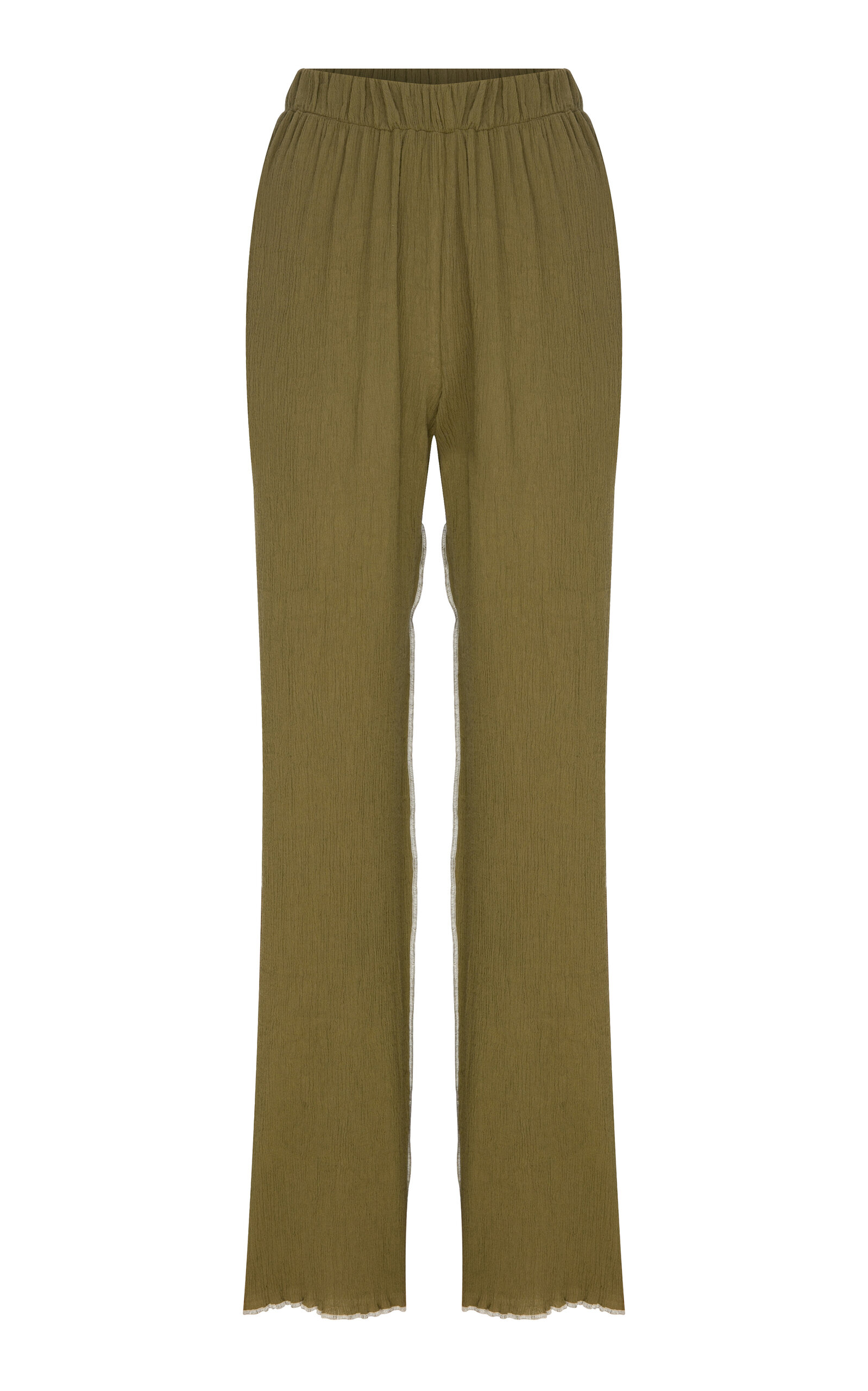 Malaika Cotton Wide-Legged Pants