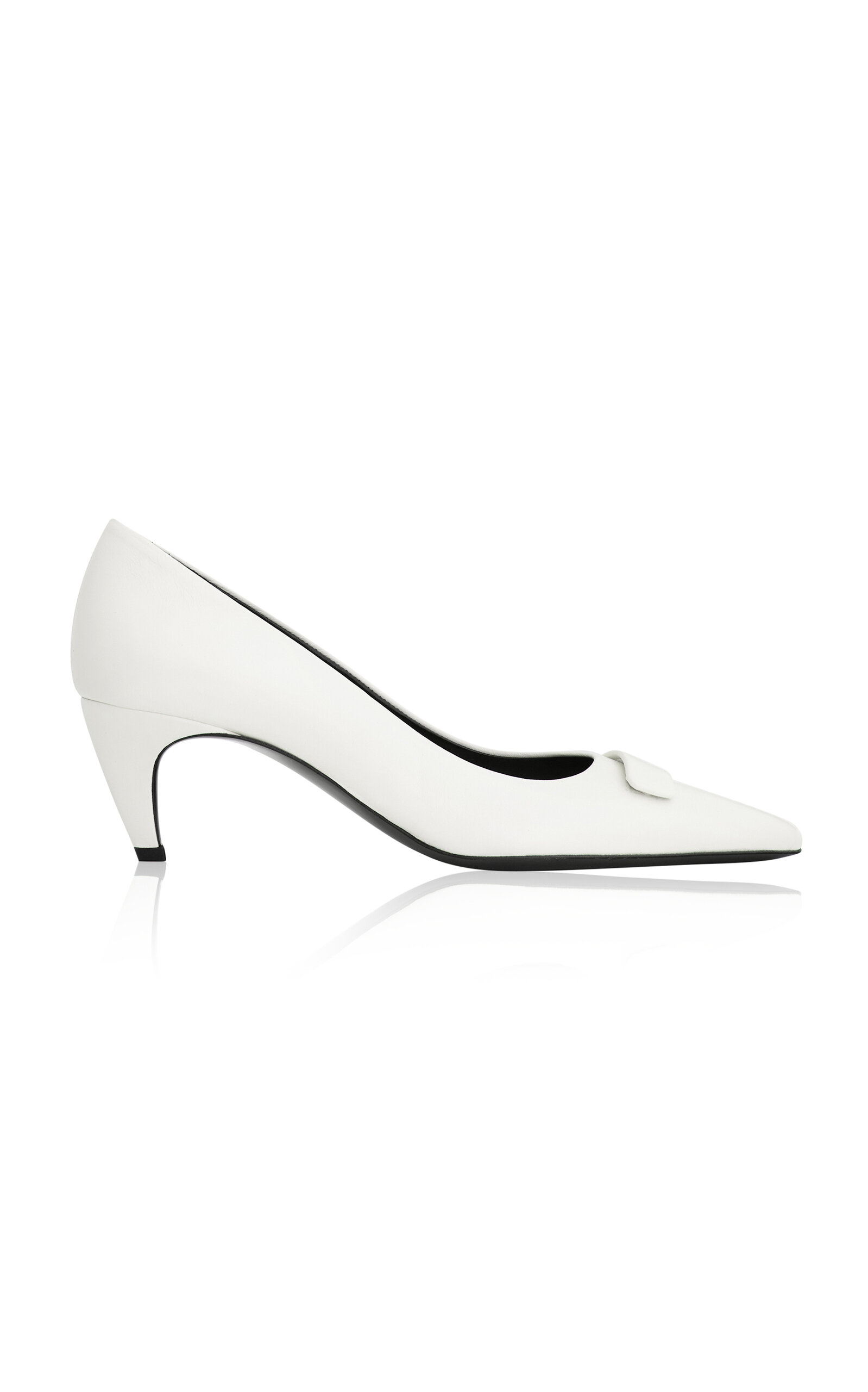 Blade Leather Pumps