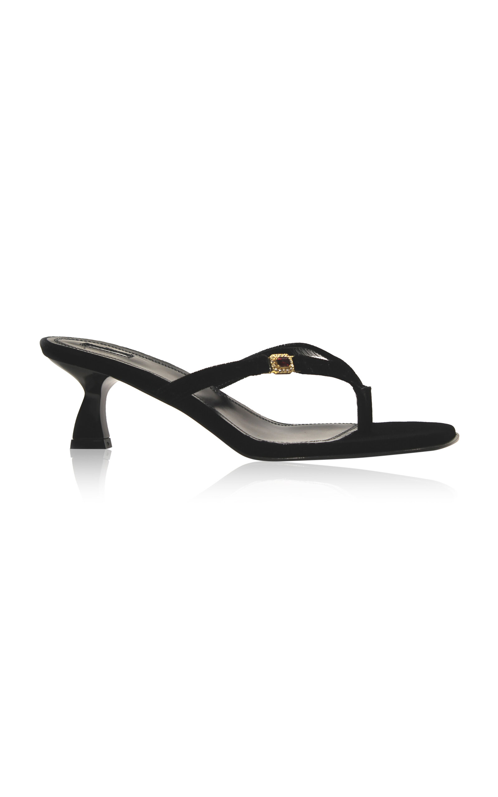 Dona Ruby Velvet Sandals