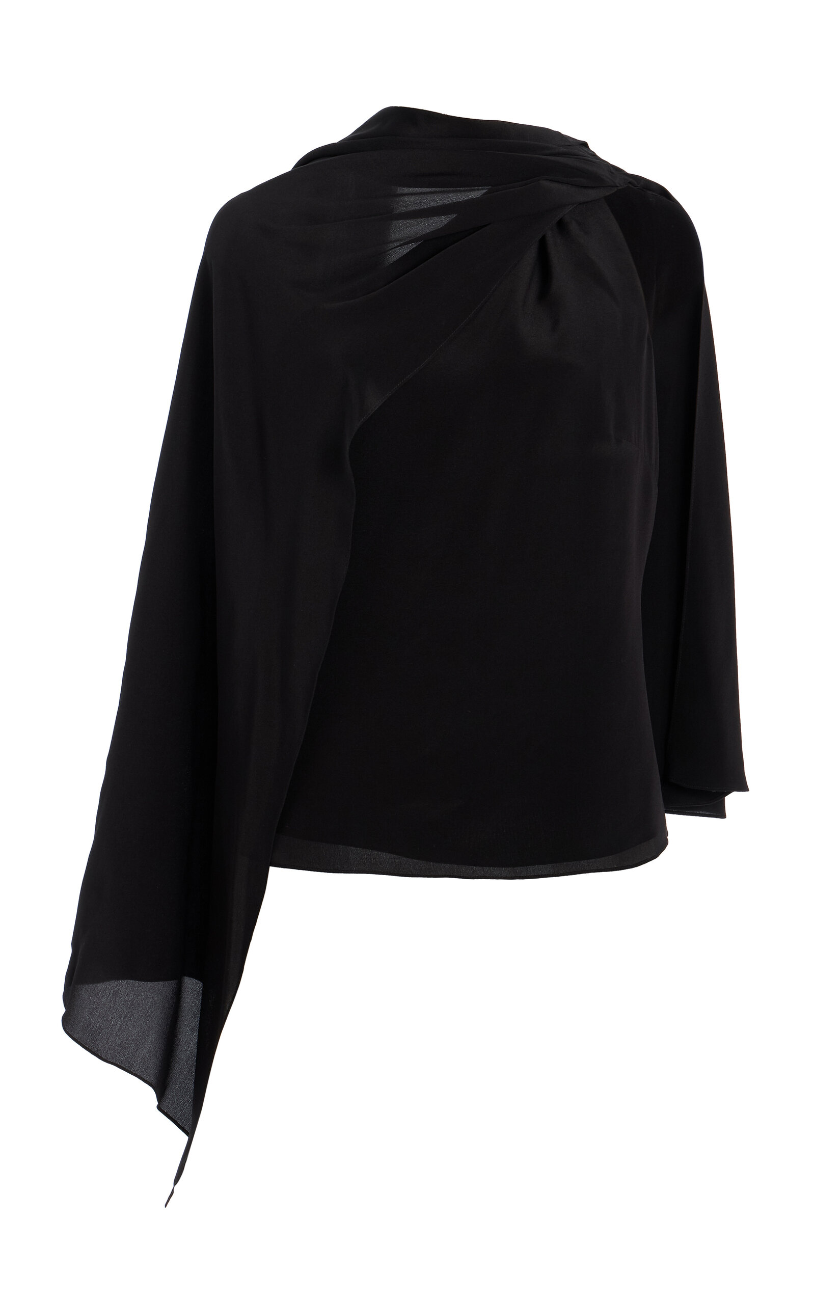 Rosie Silk Capelet Top