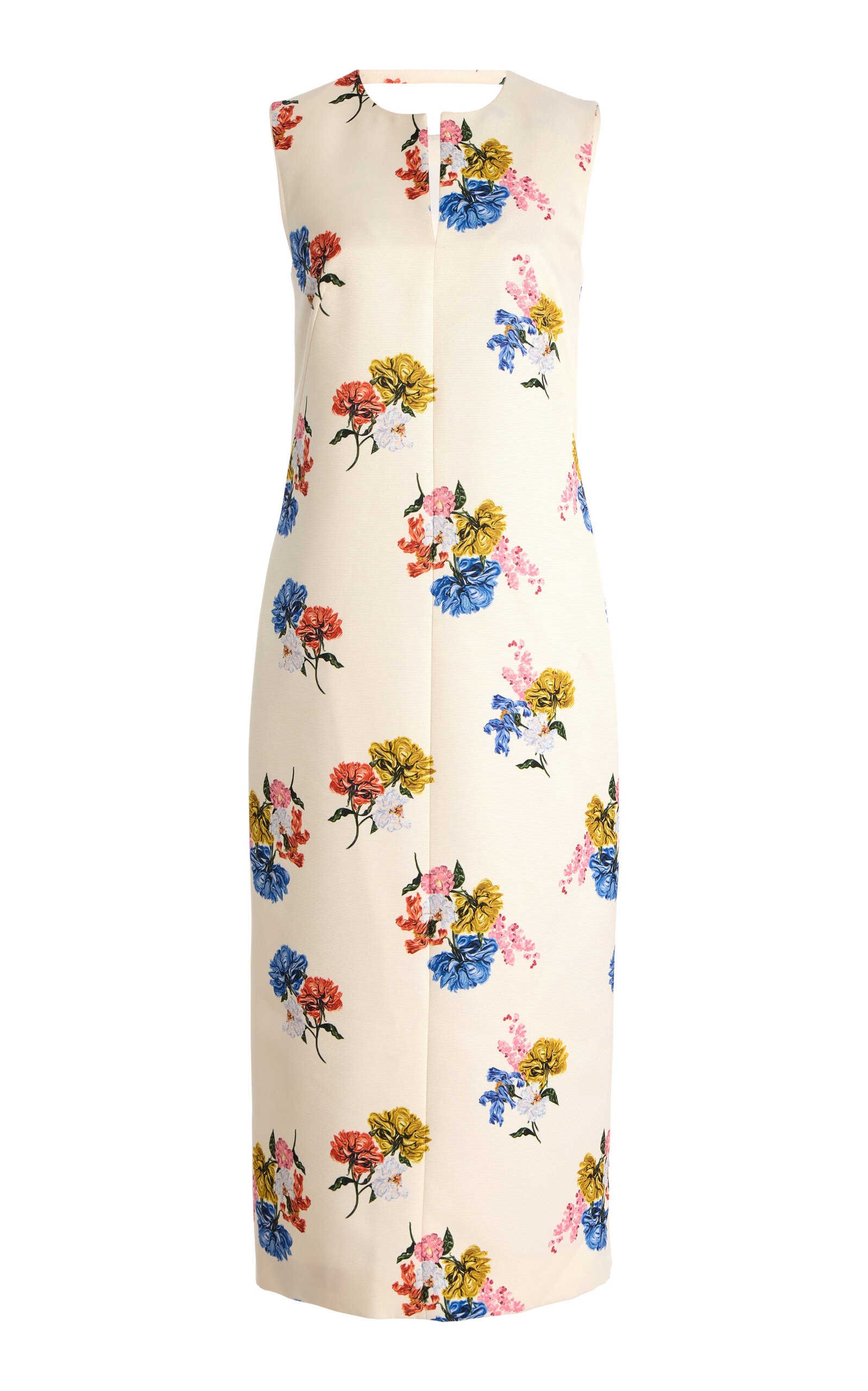 Ludie Floral Column Midi Dress