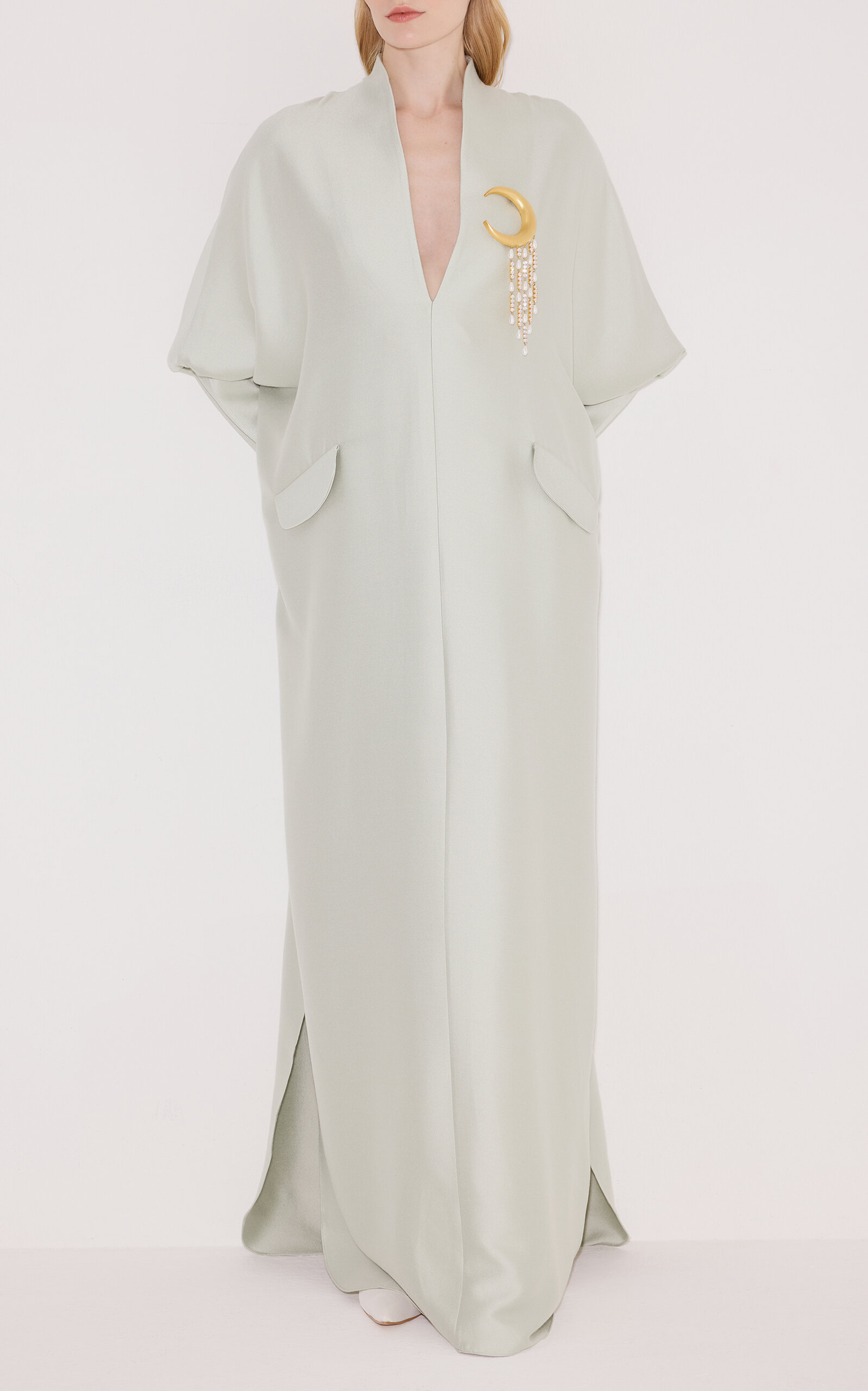 Amy Silk-Blend Caftan