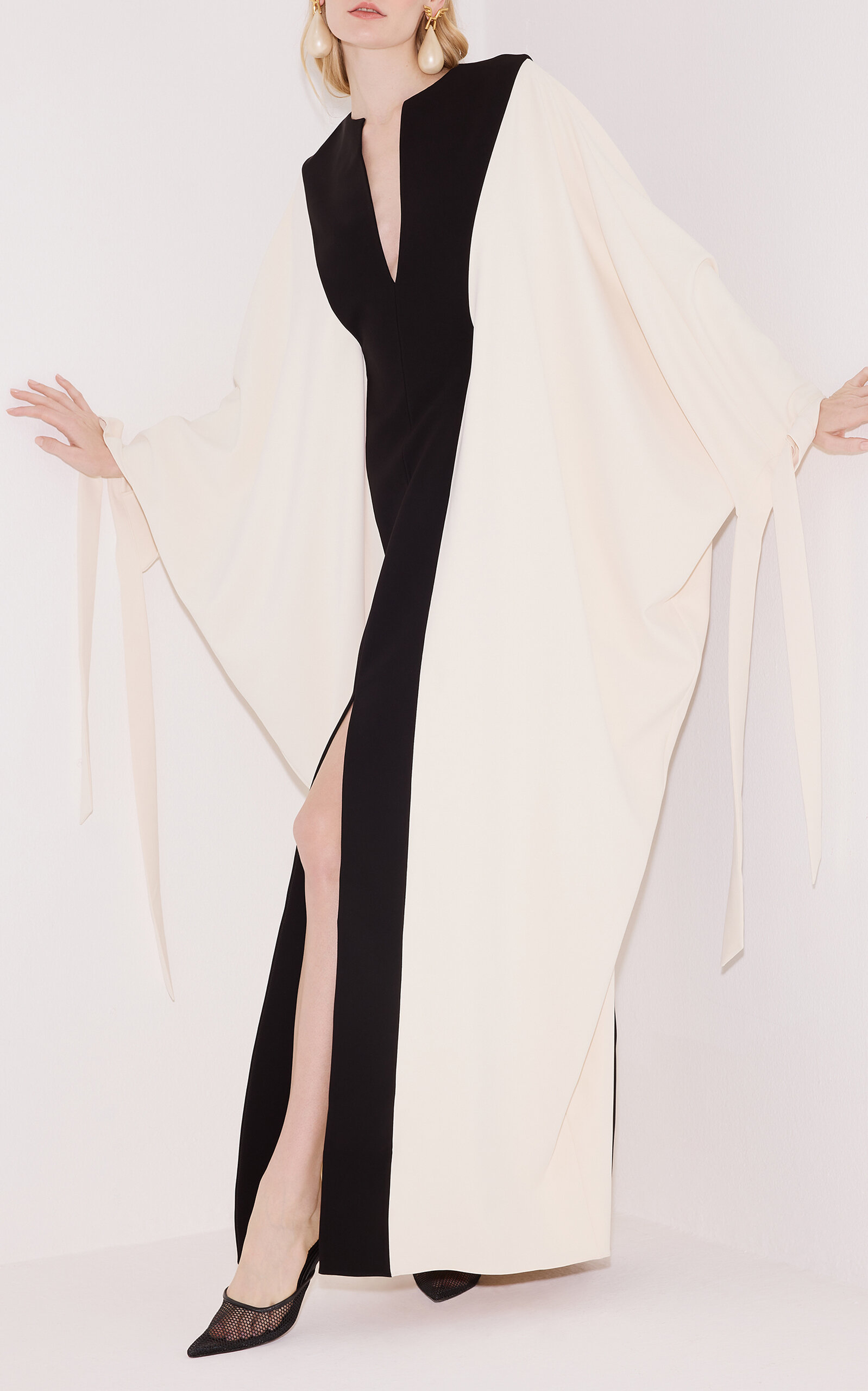 Linda Double Crepe Caftan