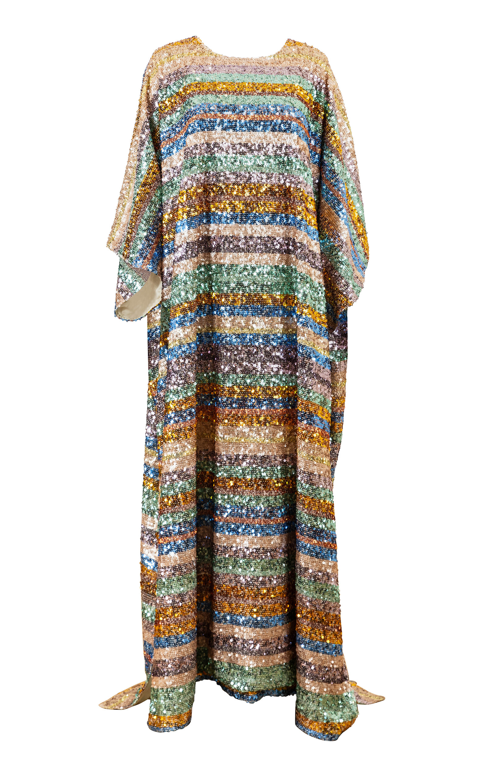 Pastel Sequined Caftan