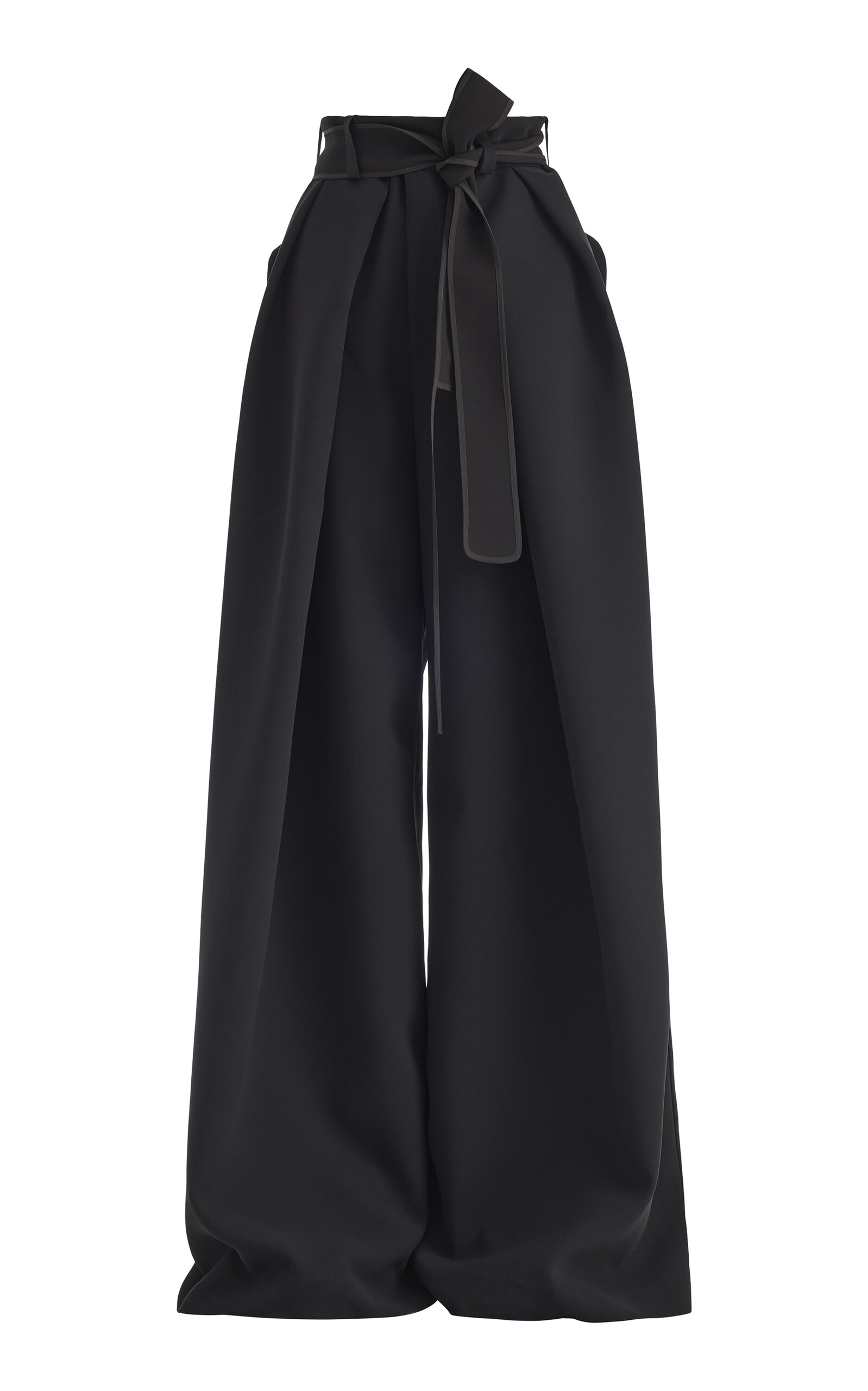 Shogun Pleated Wide-Leg Pants