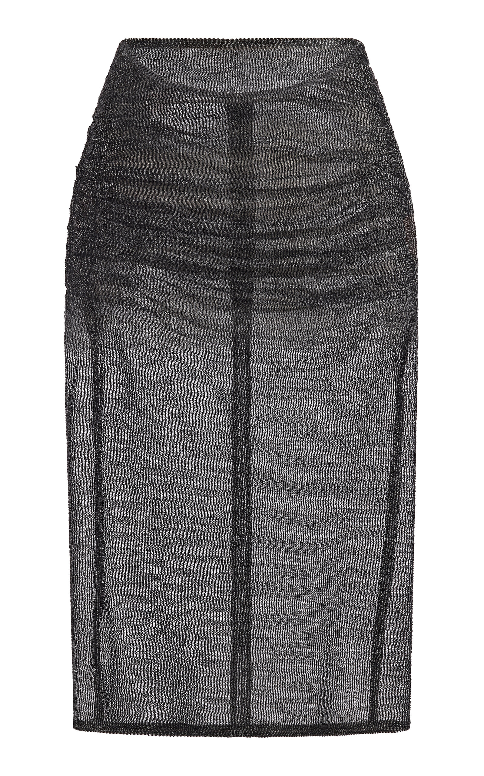 Proxy Ruched Midi Skirt