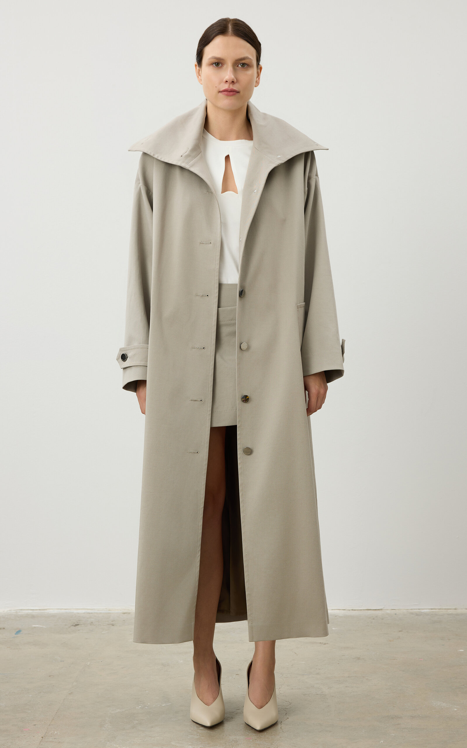 Verva Cotton Trench Coat