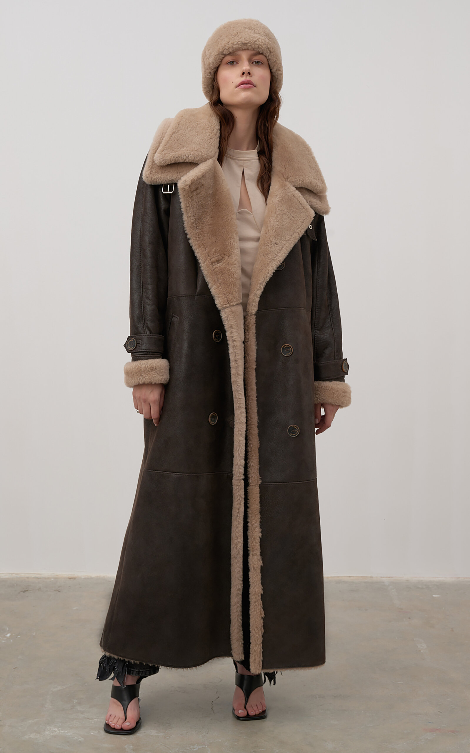 Kim Shearling Coat