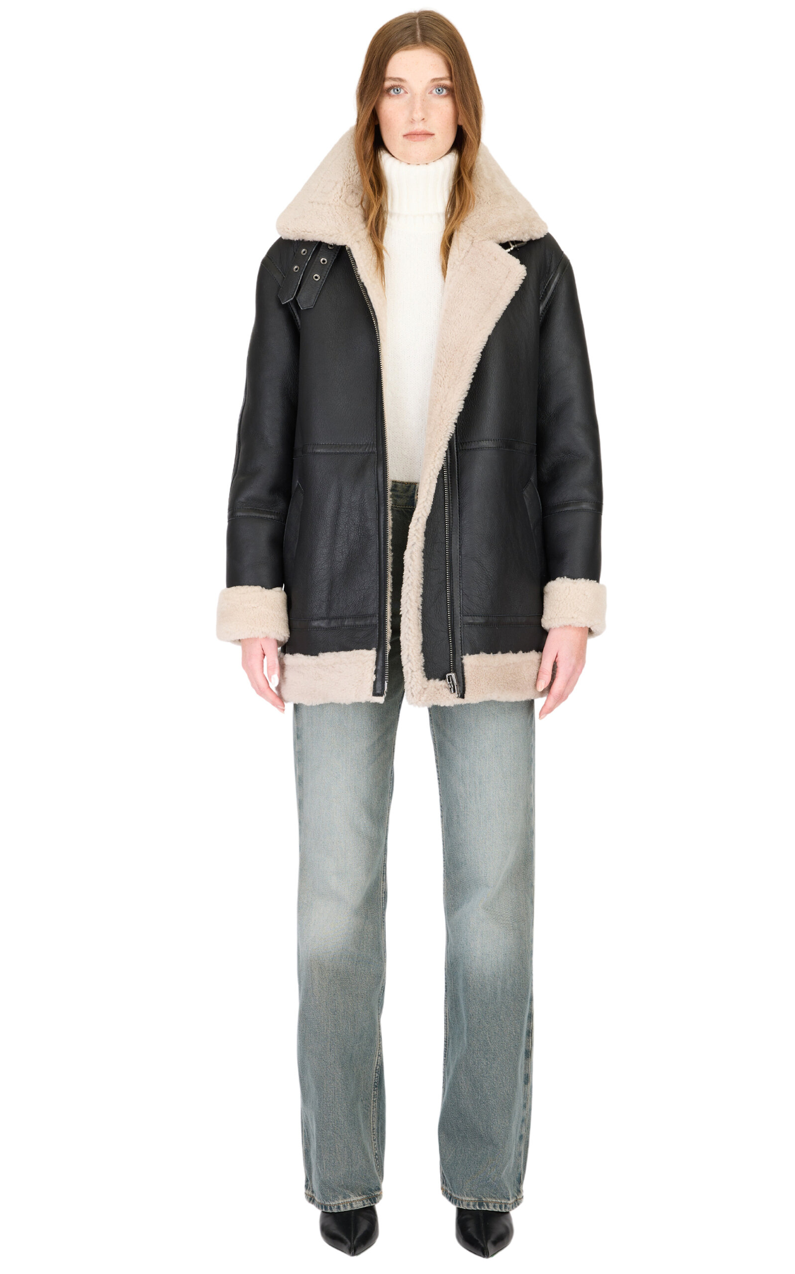 Dex Sheepskin Reversable Jacket