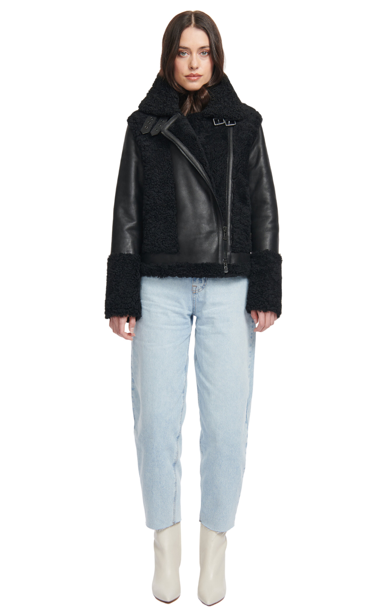 Soul Sheepskin Shearling Jacket