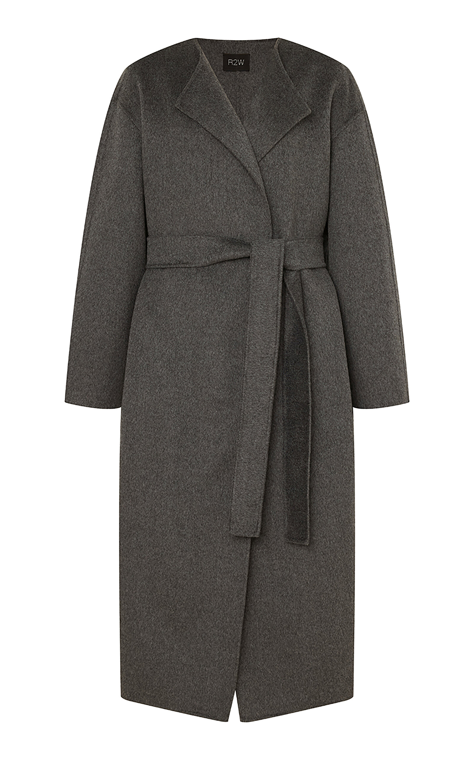 Round Collar Cashmere Coat