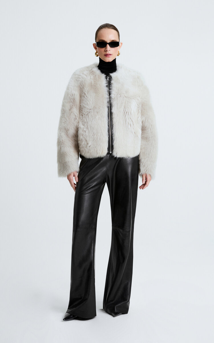 Dianne Lambskin Shearling Jacket