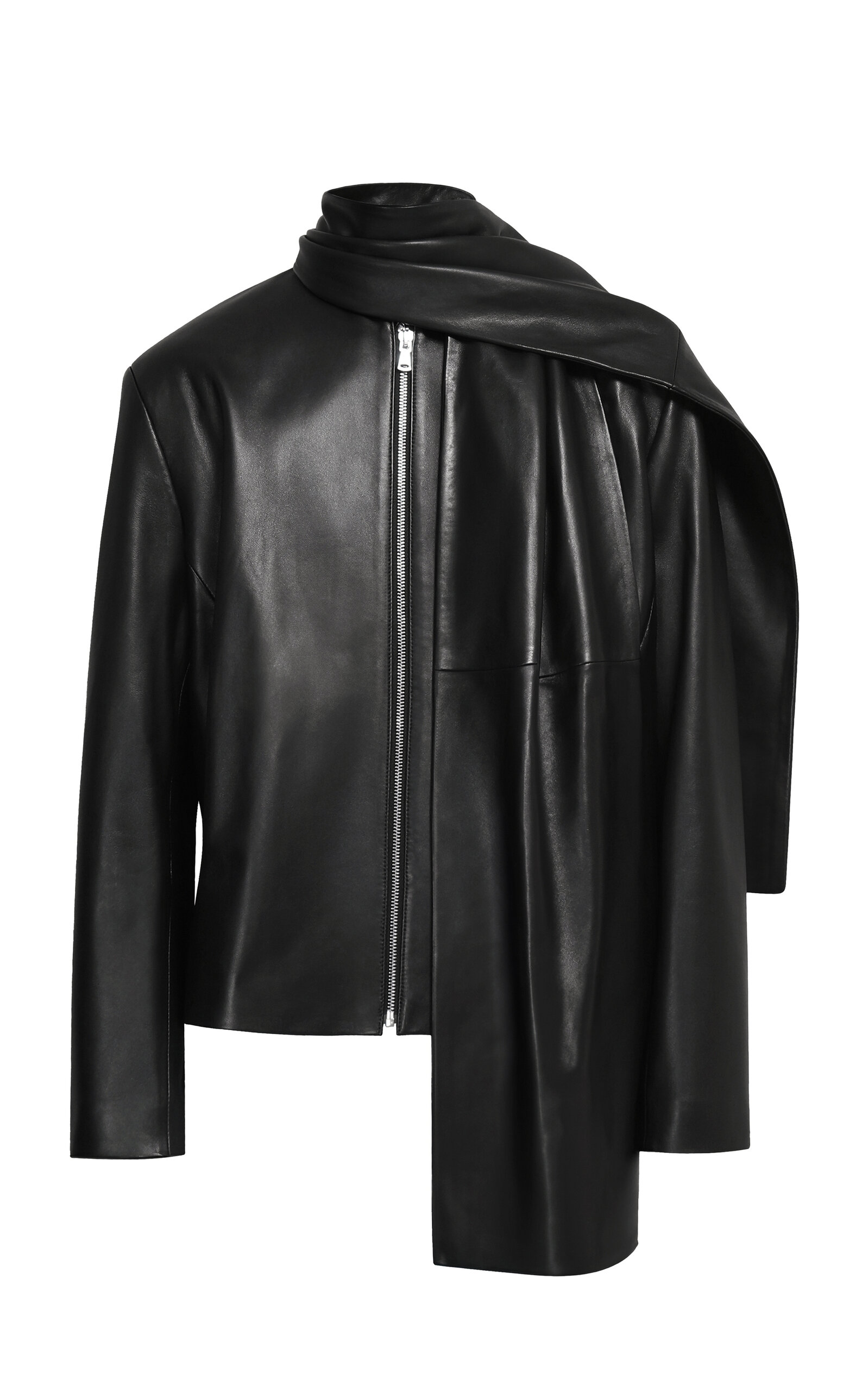 Layla Shawl Collar Lambskin Jacket