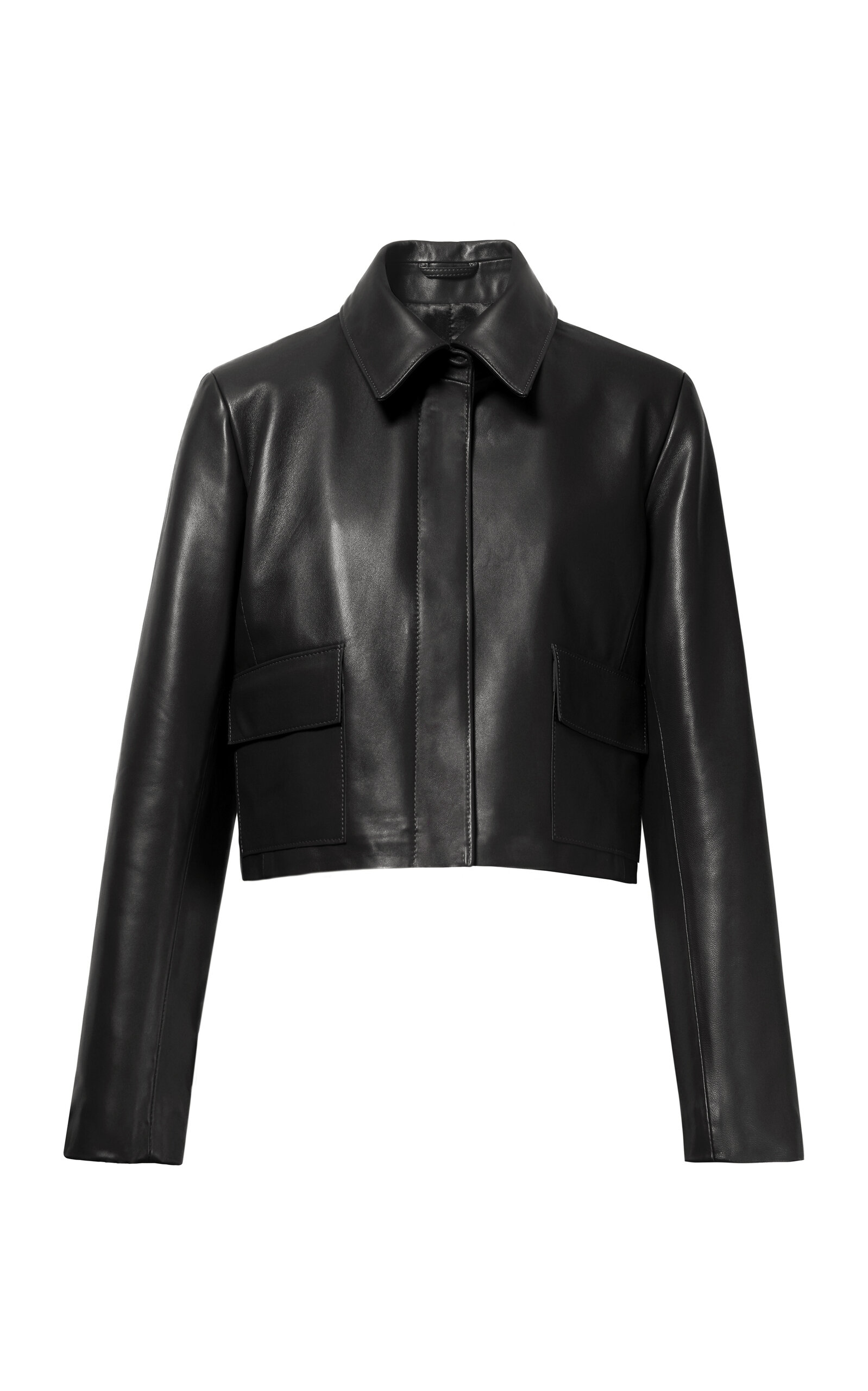 Bleeker Lambskin Cropped Jacket