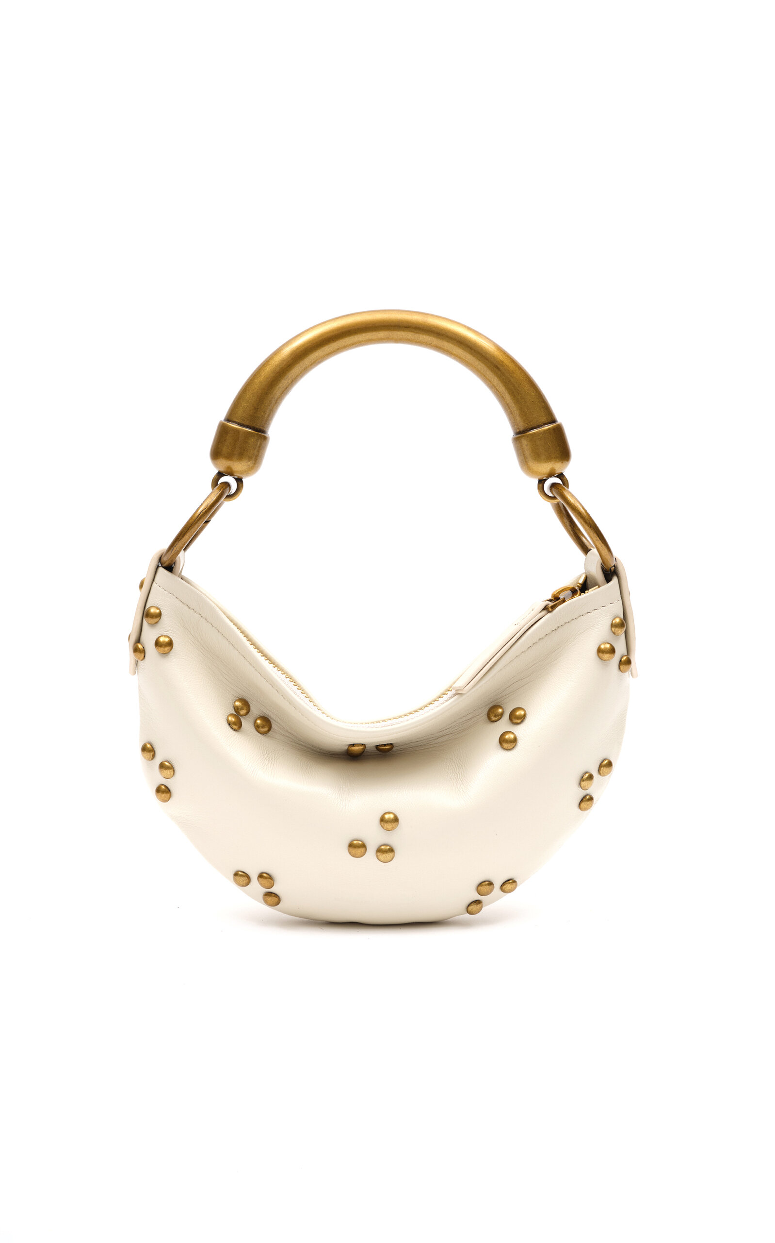 SIEDRÉS Mona Mini Studded Leather Shoulder Bag