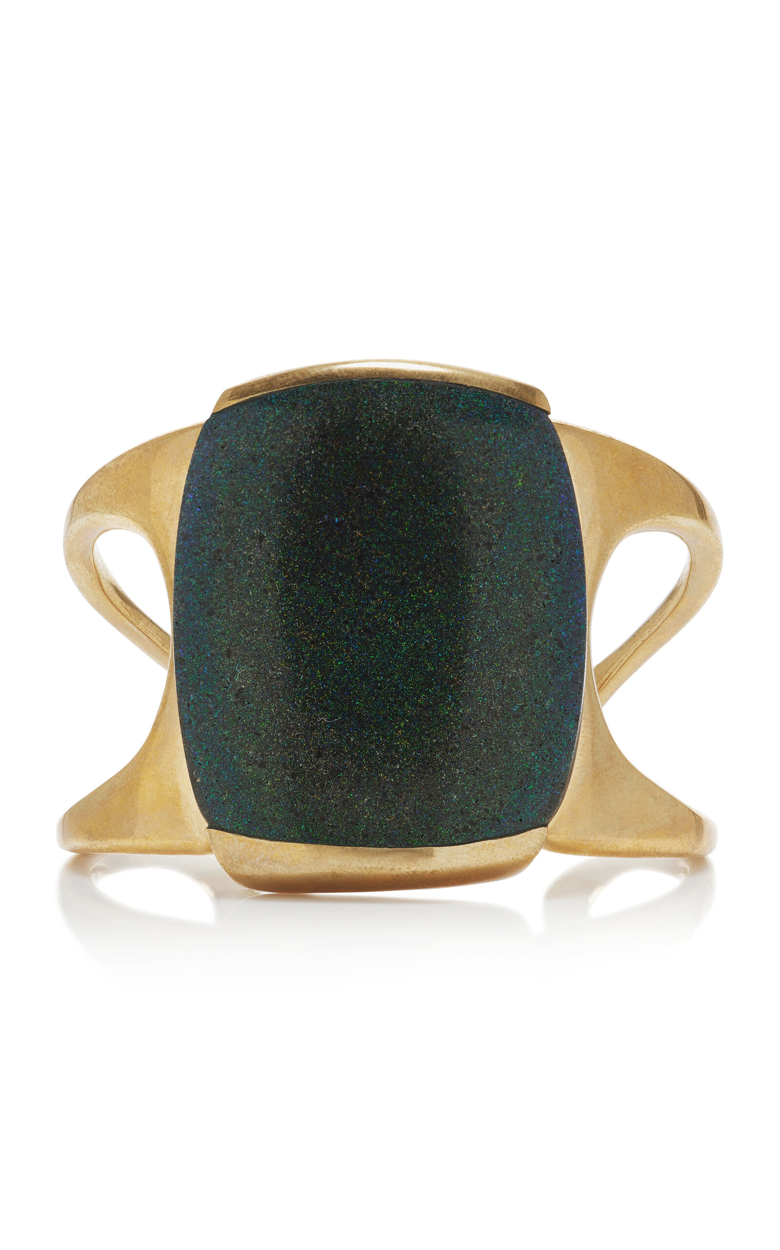 Black Opal and Bronze Frizzle Crisp Cuff