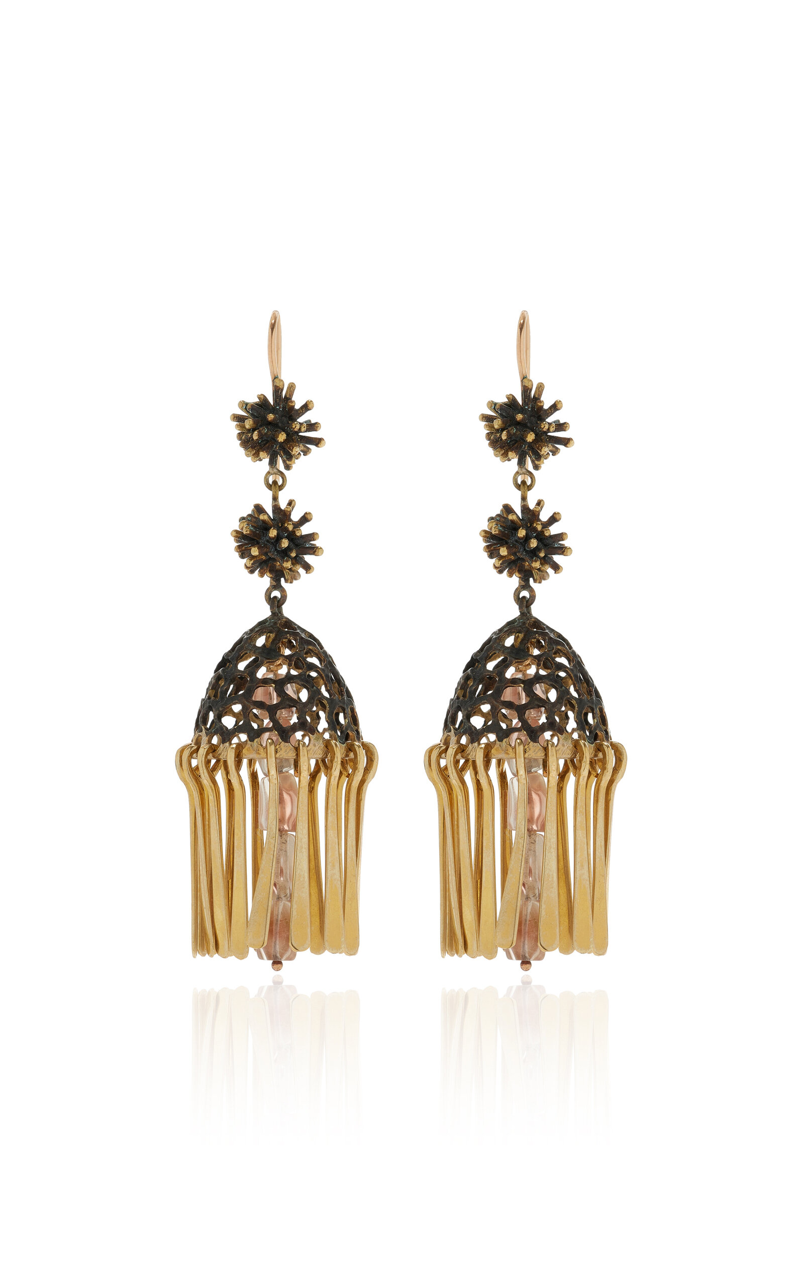 Citrine and Bronze Irene Earrings