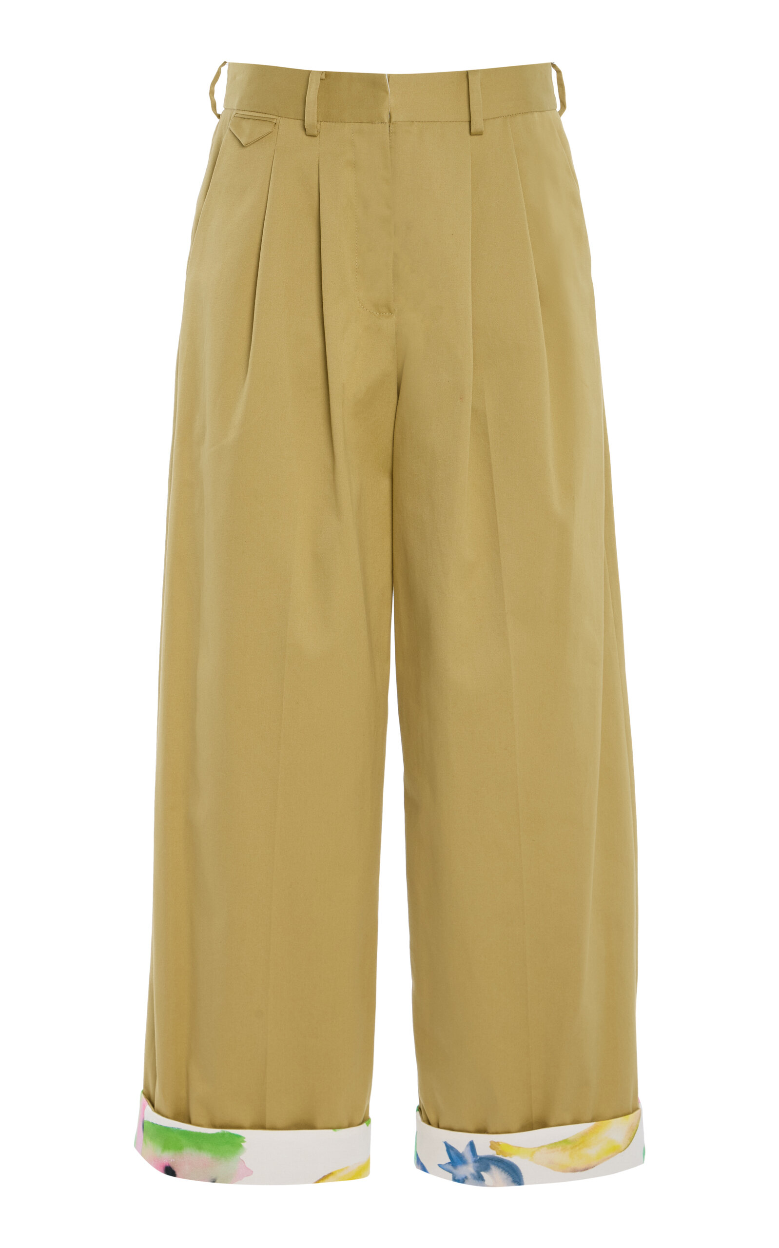 Tailored Relaxed Cotton Trouser