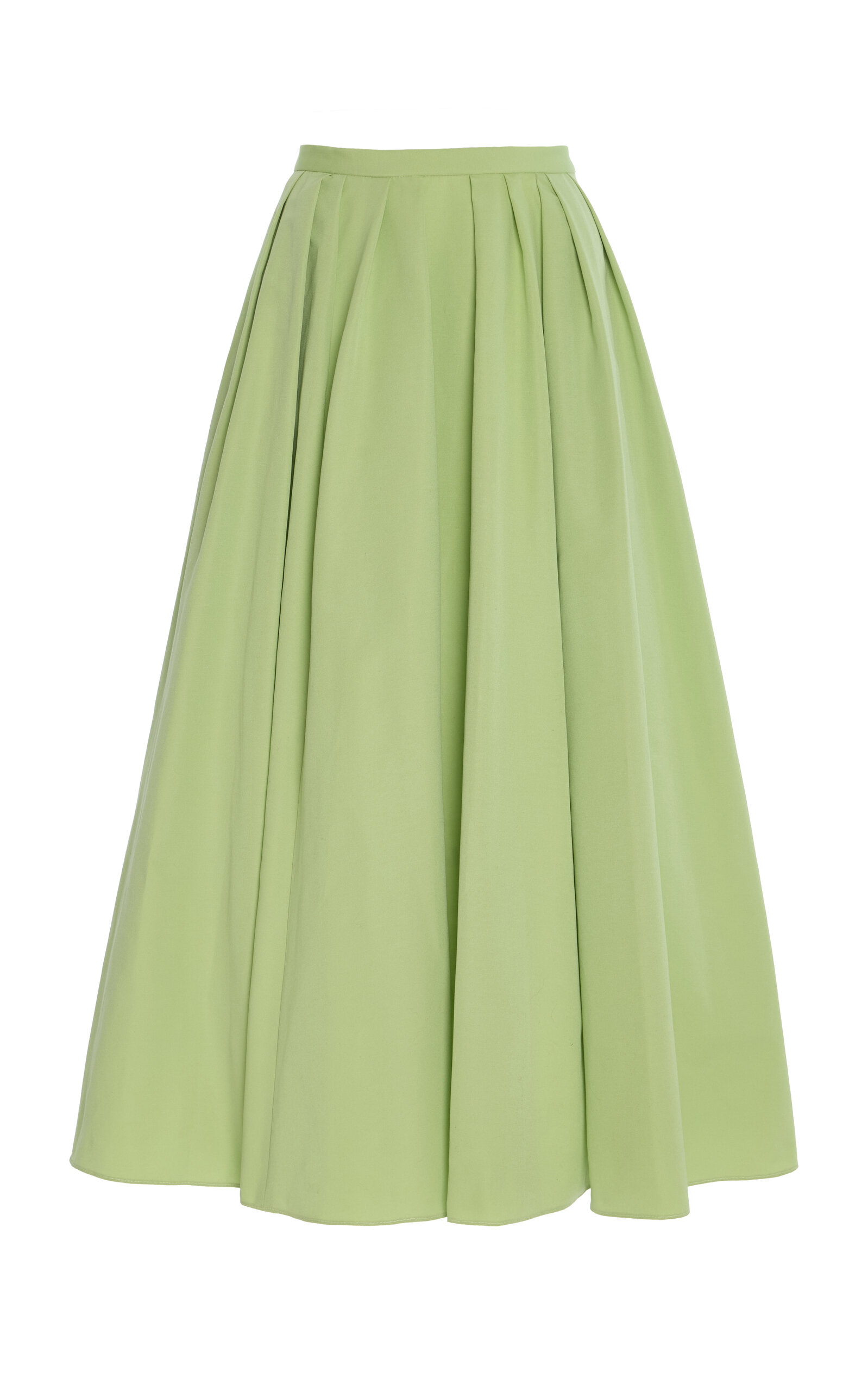 Classic Pleated Cotton Skirt