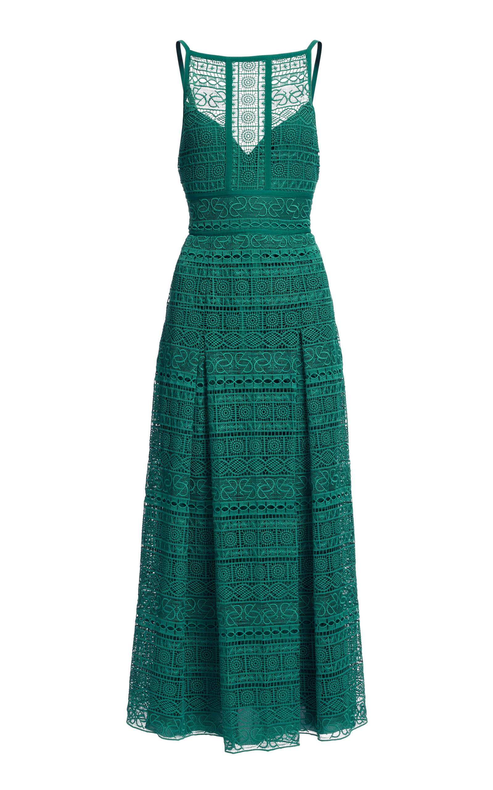 Macrame Midi Dress