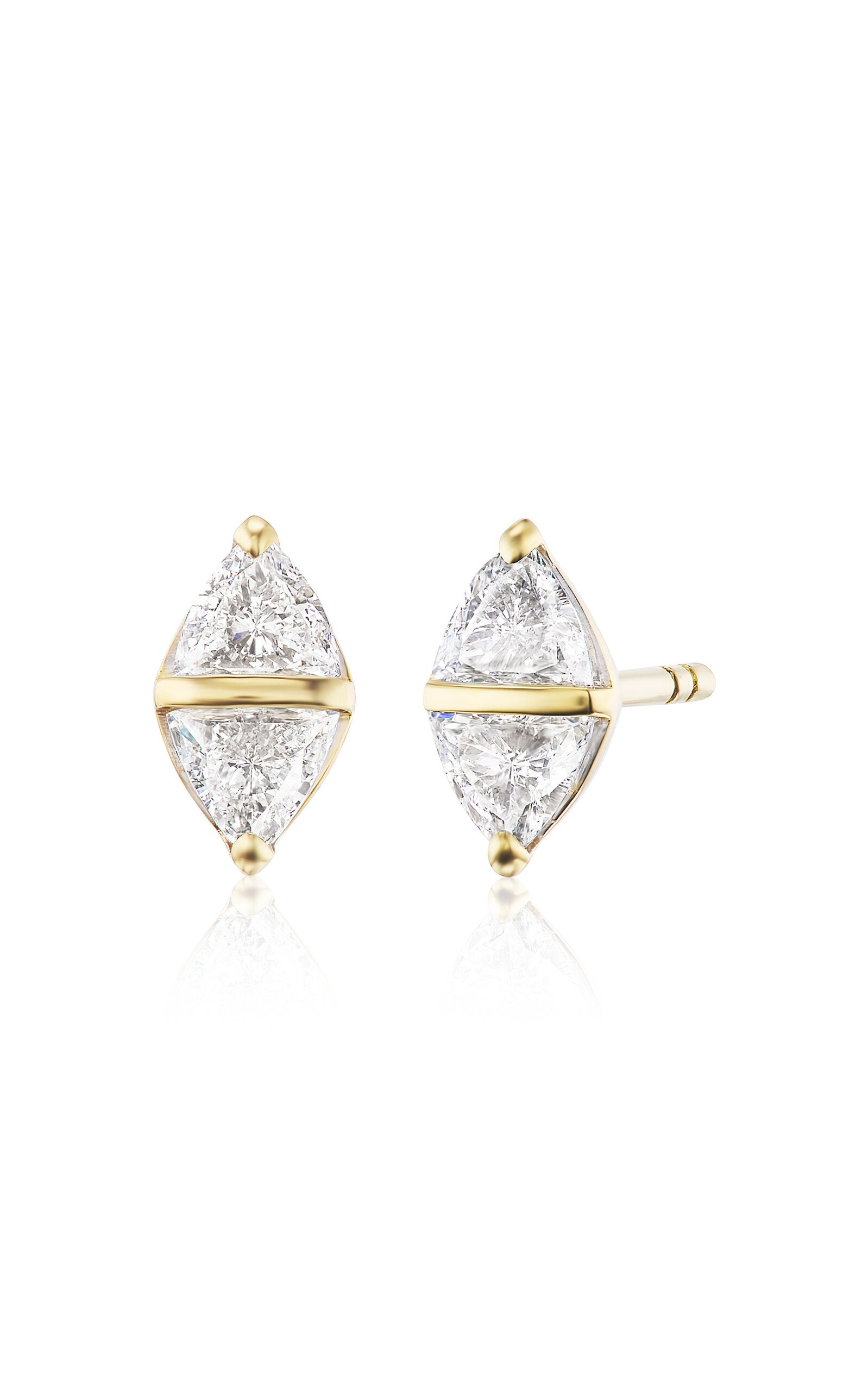 18K Yellow Gold Tilly Stud