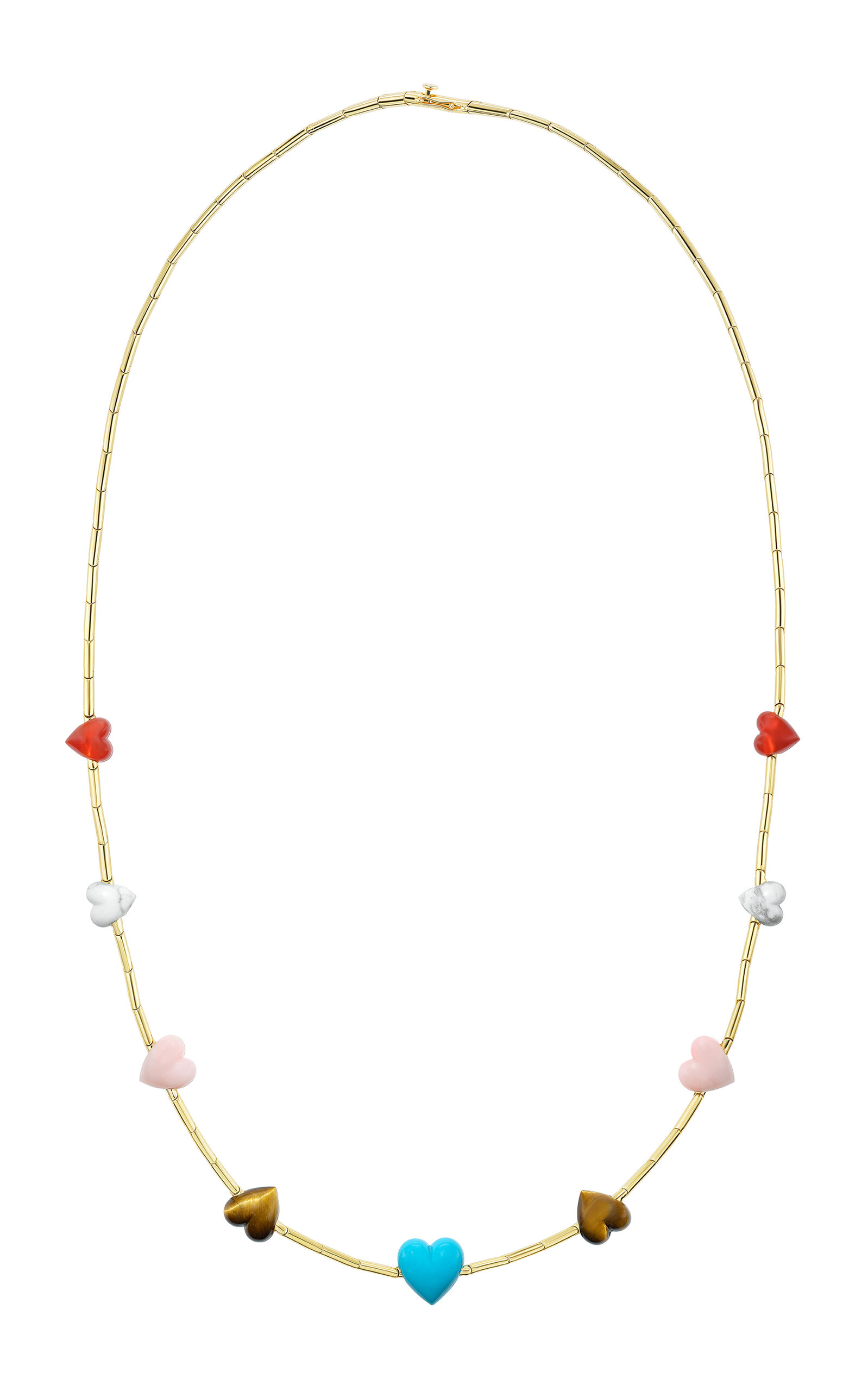 18K Yellow Gold Multi Canyon Necklace