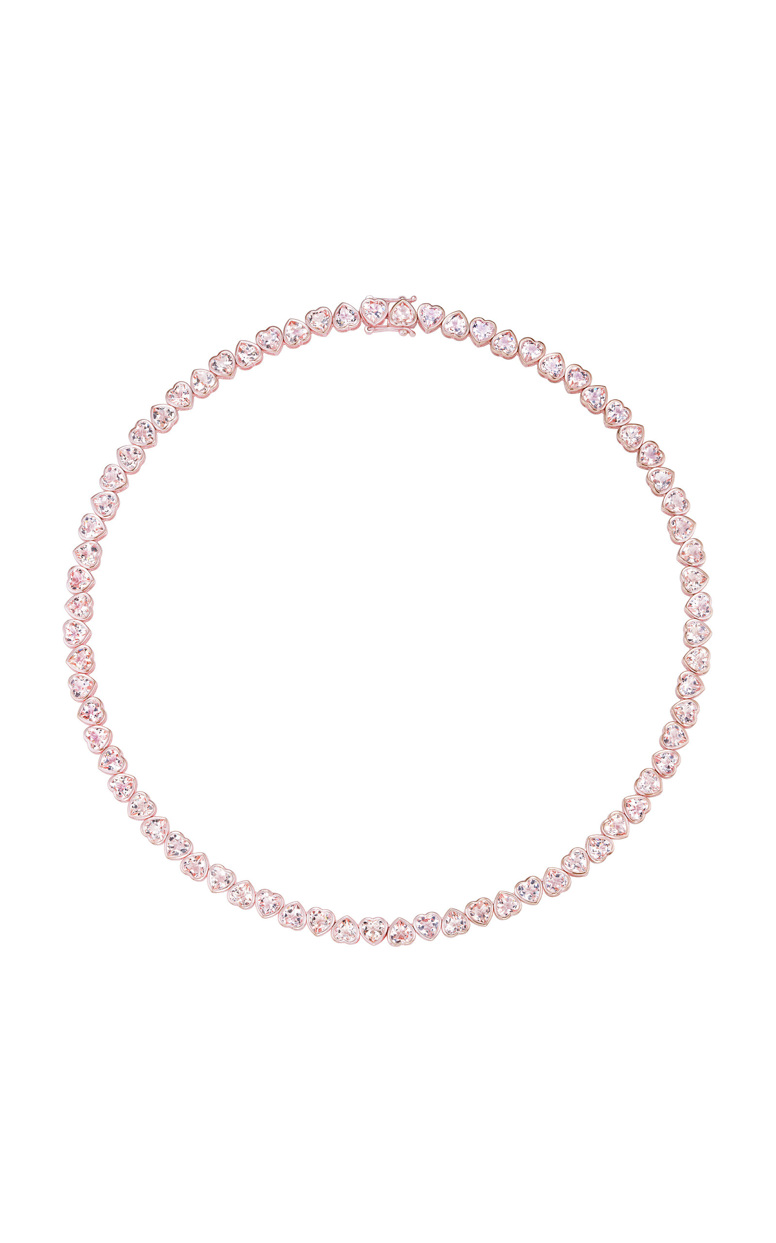 18K Gold I Love Pink Necklace