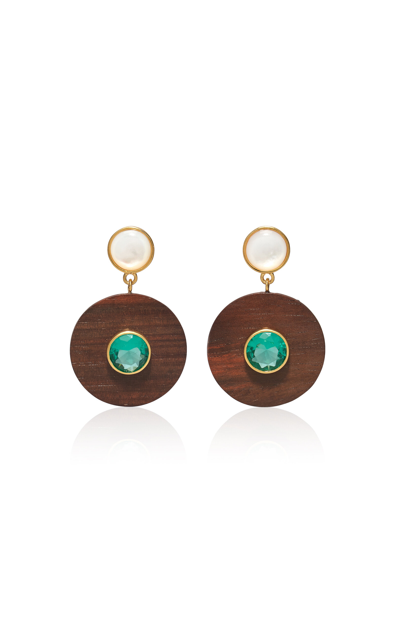 Taj Disc Earrings