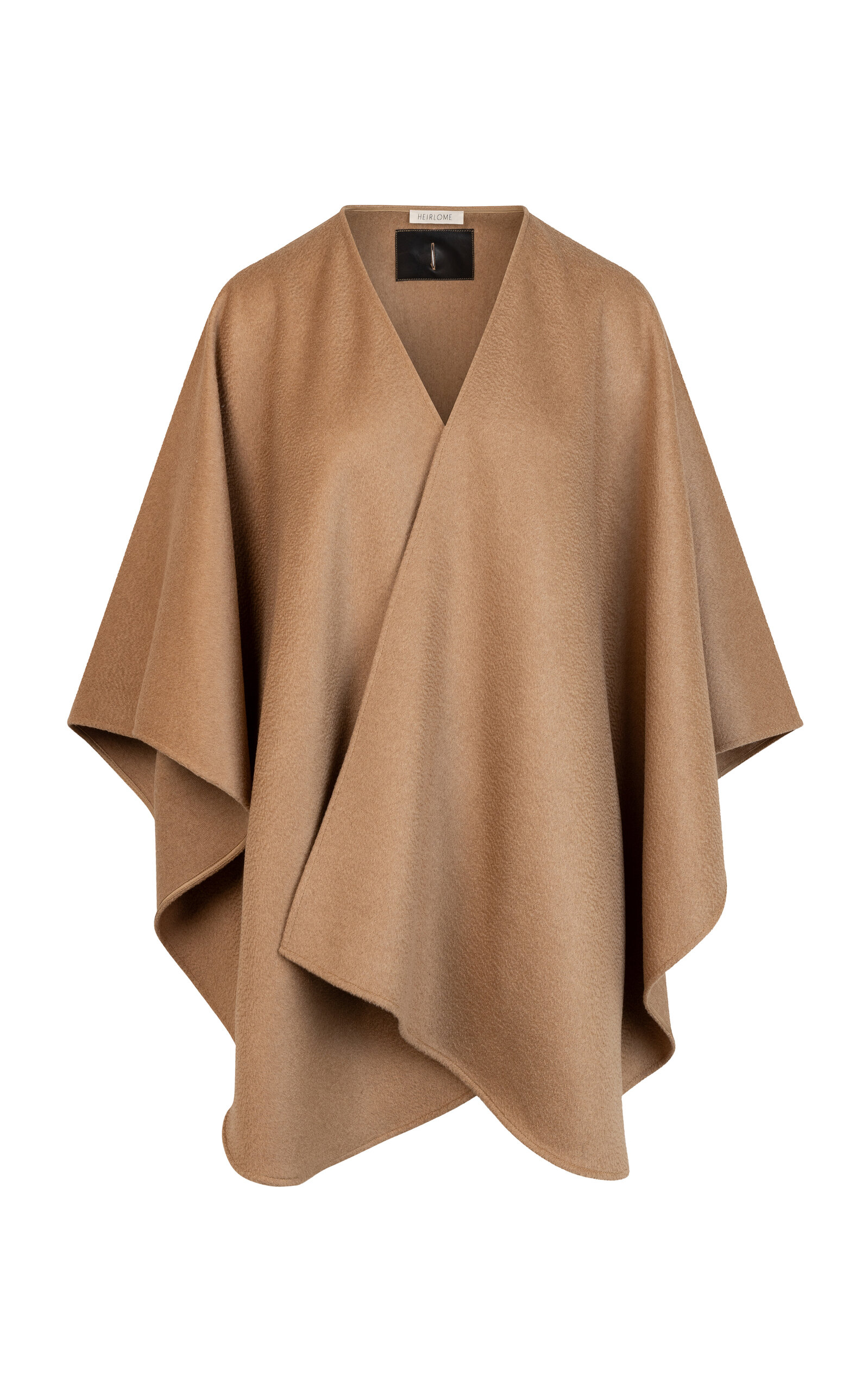 Danica Draped Camel Hair Shawl