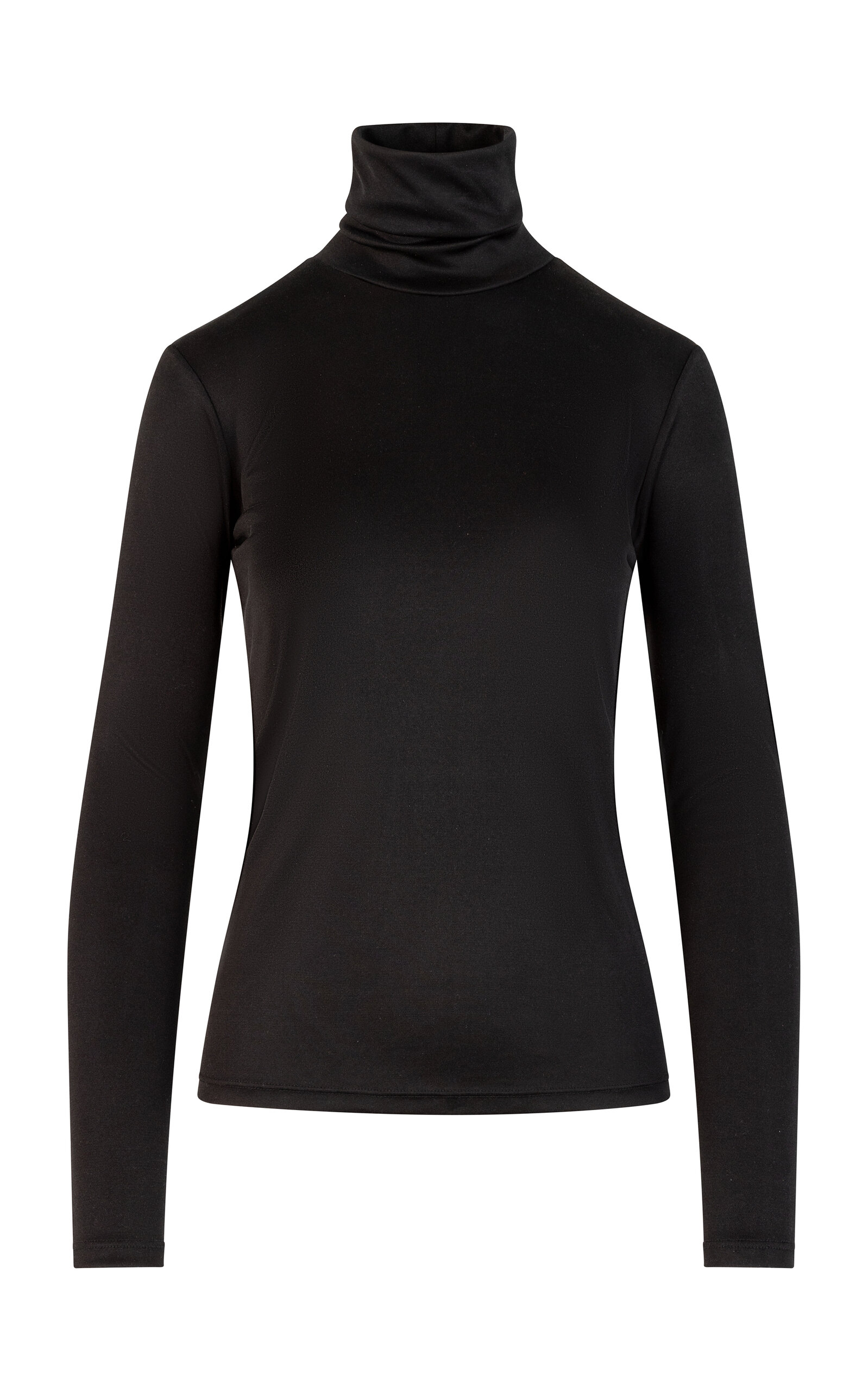 John Turtleneck Silk Top