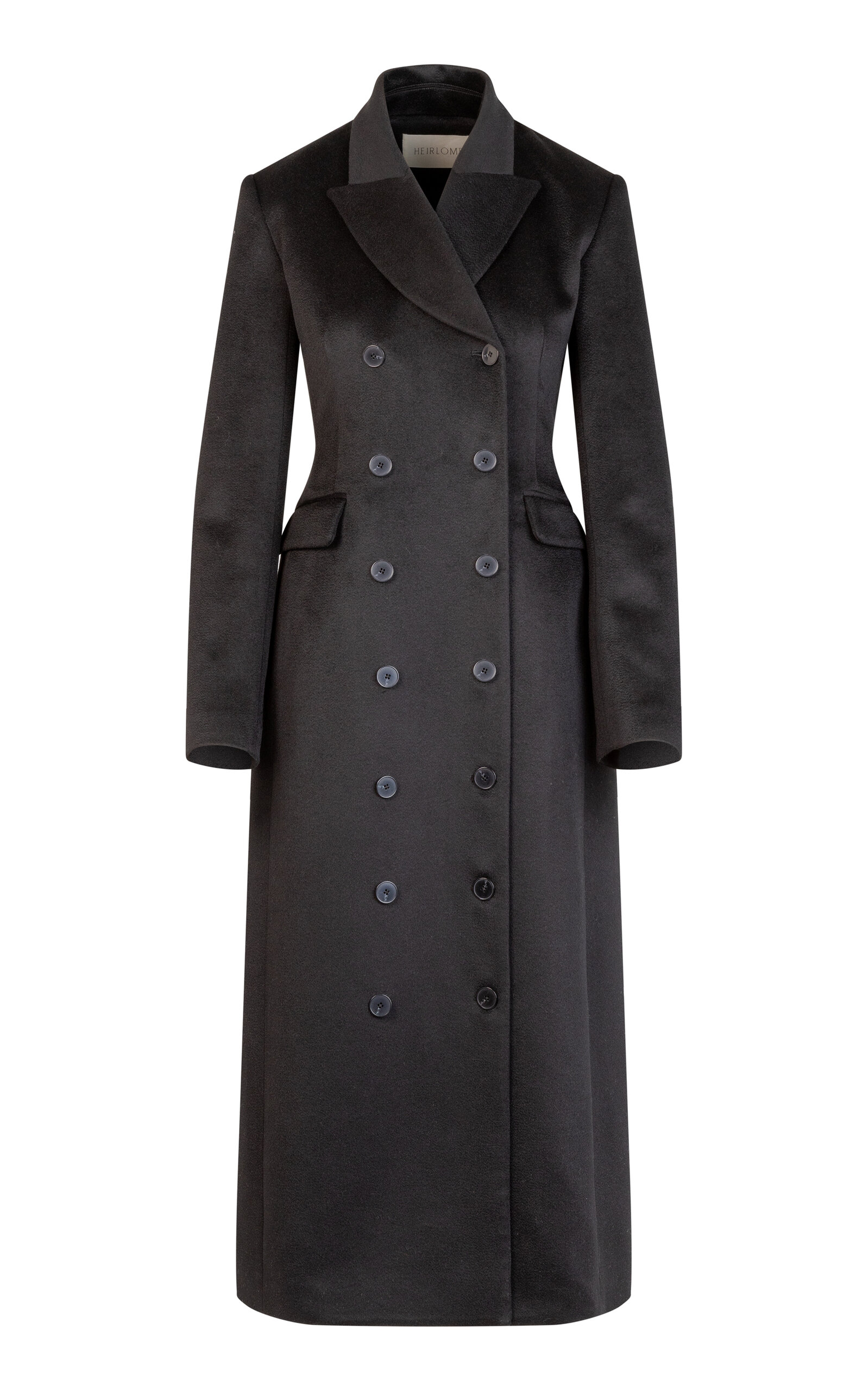 Evelyn Double-Breasted Cashmere Coat