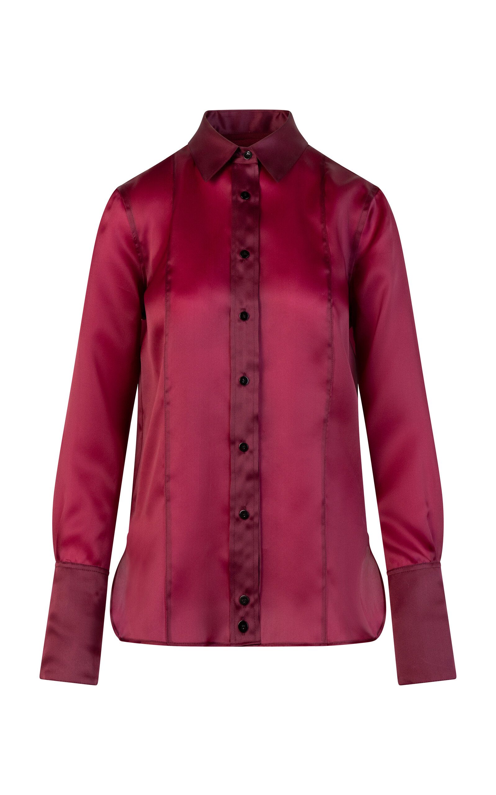 Ella Button-Down Organza Shirt