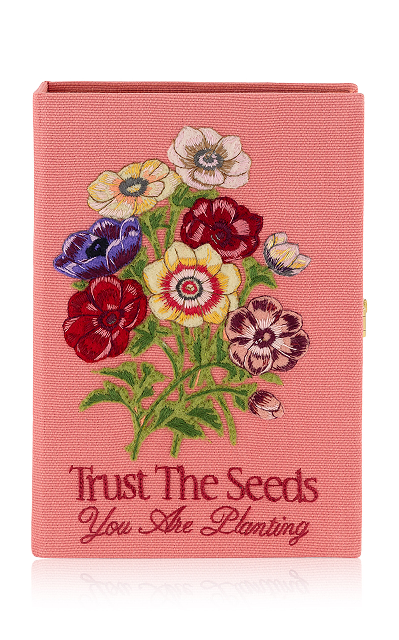 Trust The Seeds Book Clutch