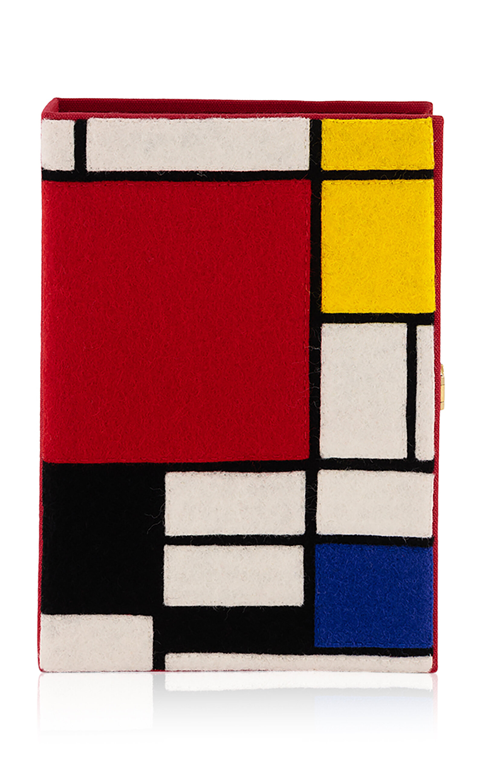 Mondrian Book Clutch