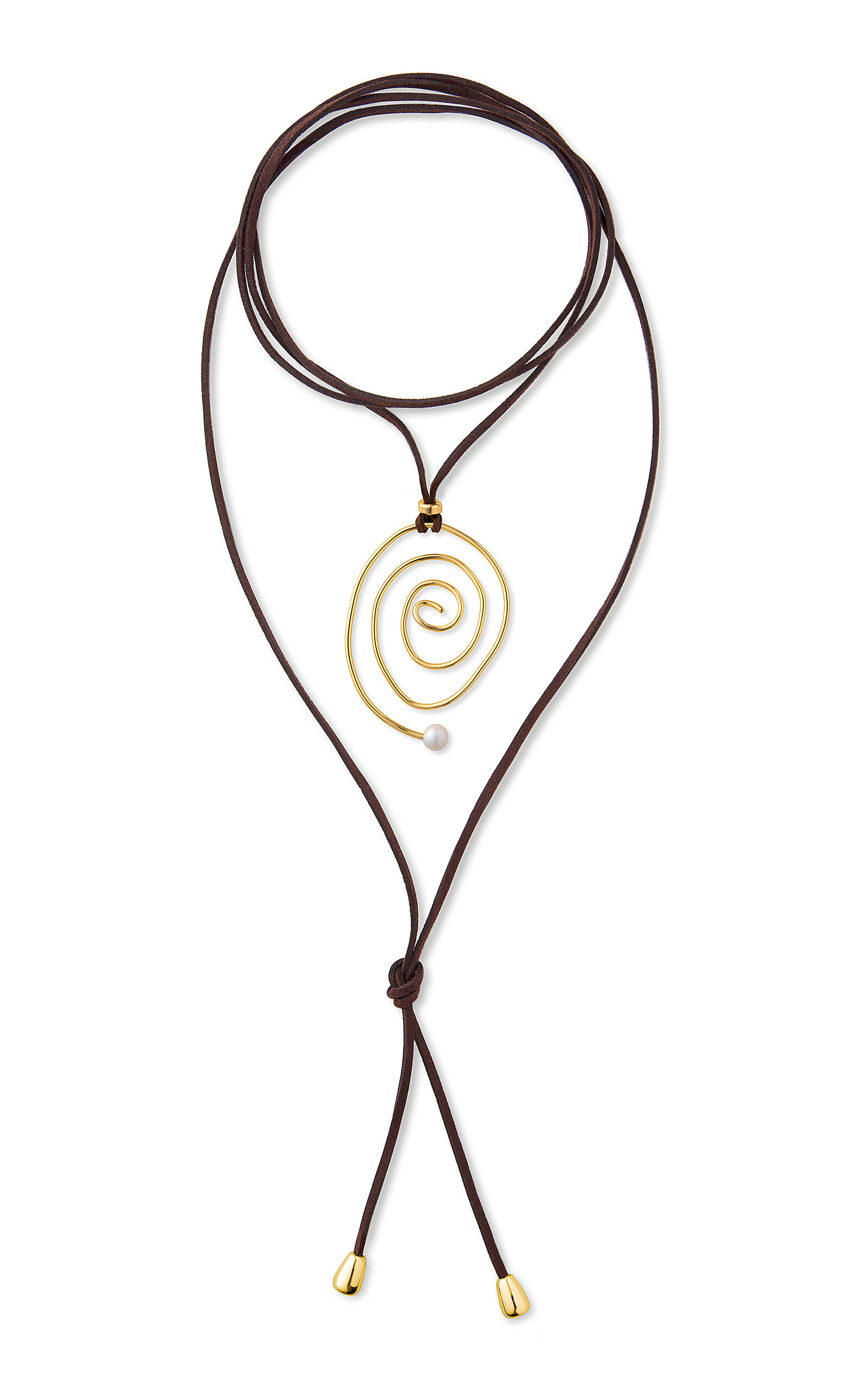 éliou Espiral Multi-Stone Wrap Necklace