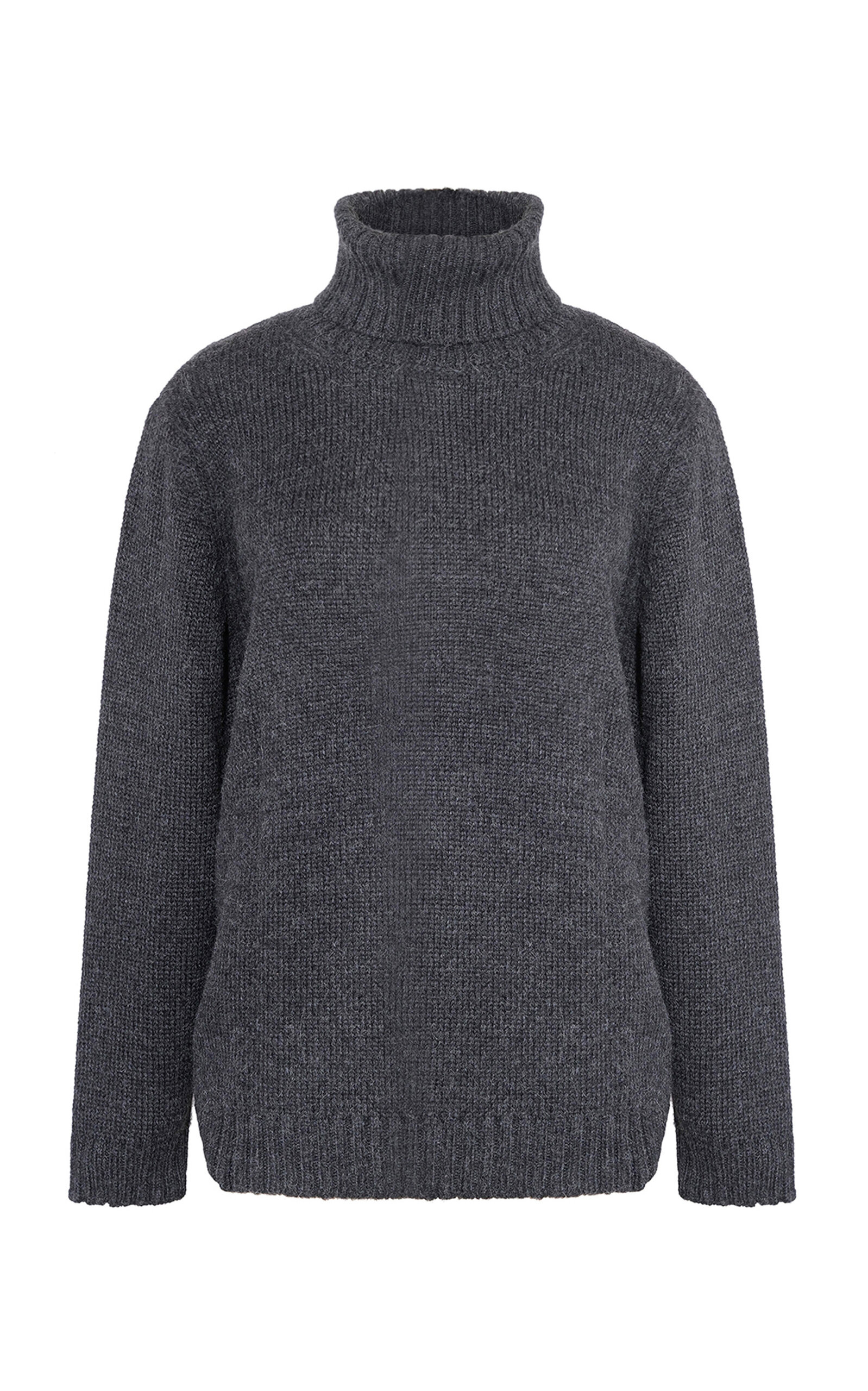 Andrea Alpaca Turtleneck Sweater