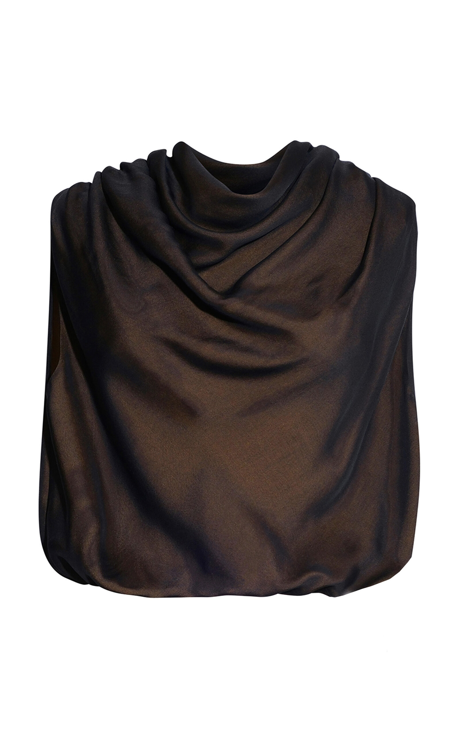 Naia Draped Silk Top