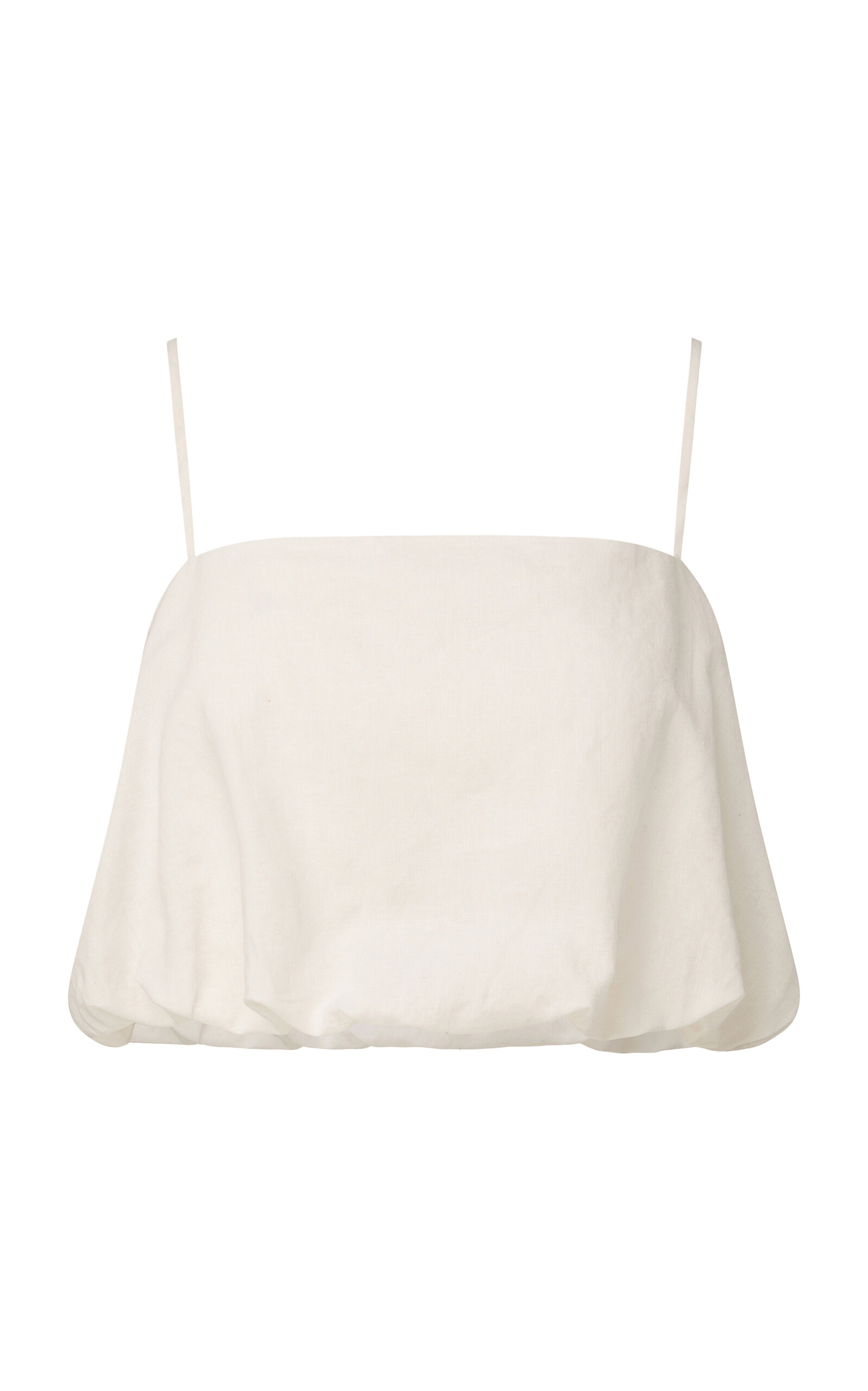 Air Linen Cropped Top