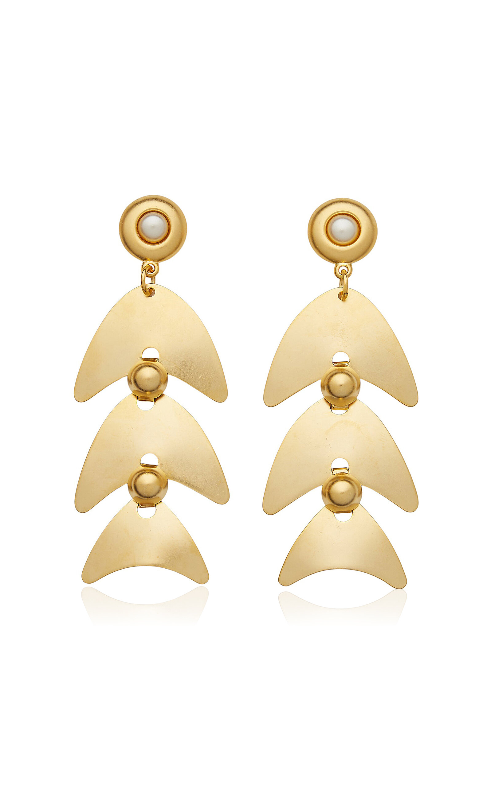 High Tide Gold-Plated Earrings