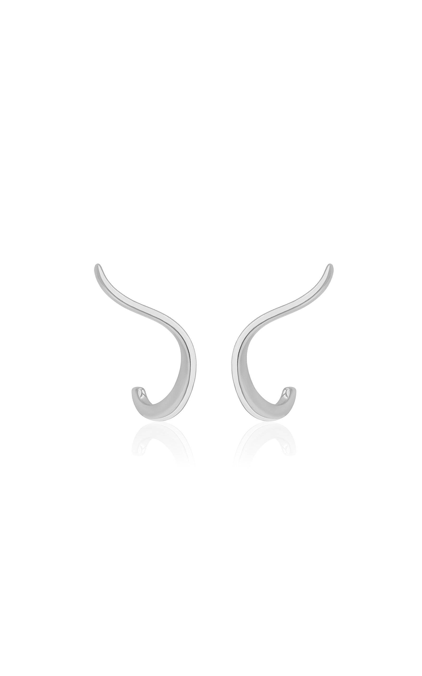 18K White Gold Halo Earrings