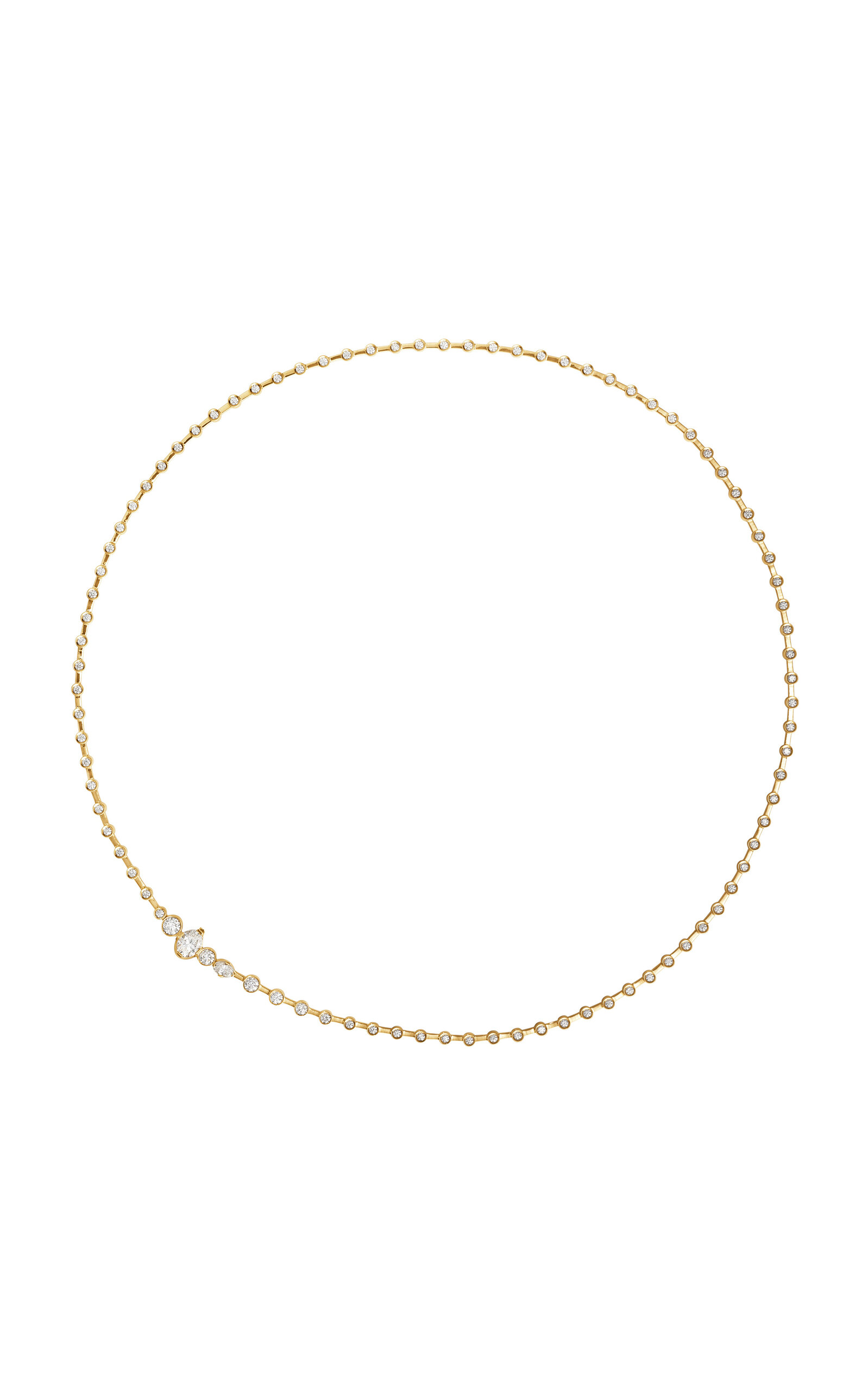 18K Recycled Yellow Gold Collier de Sky