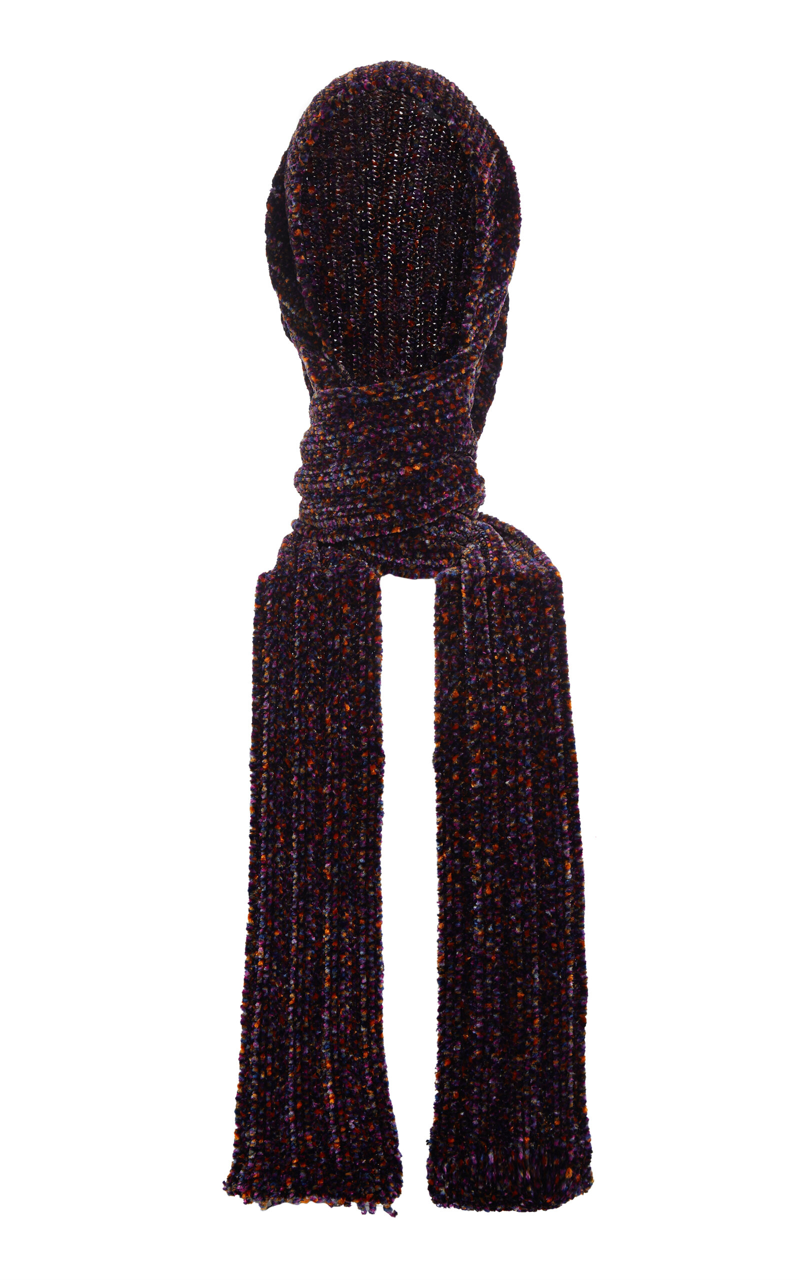 Teya Knit Hooded Scarf