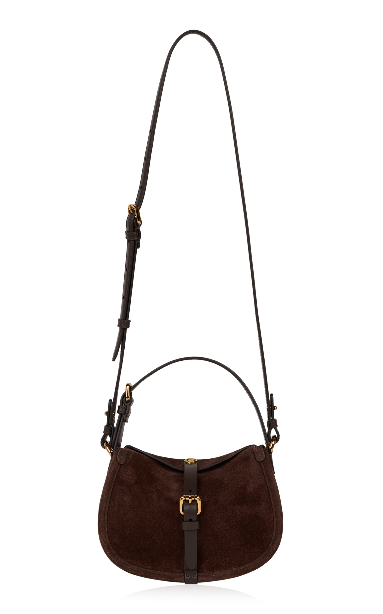 Suede Crossbody Bag