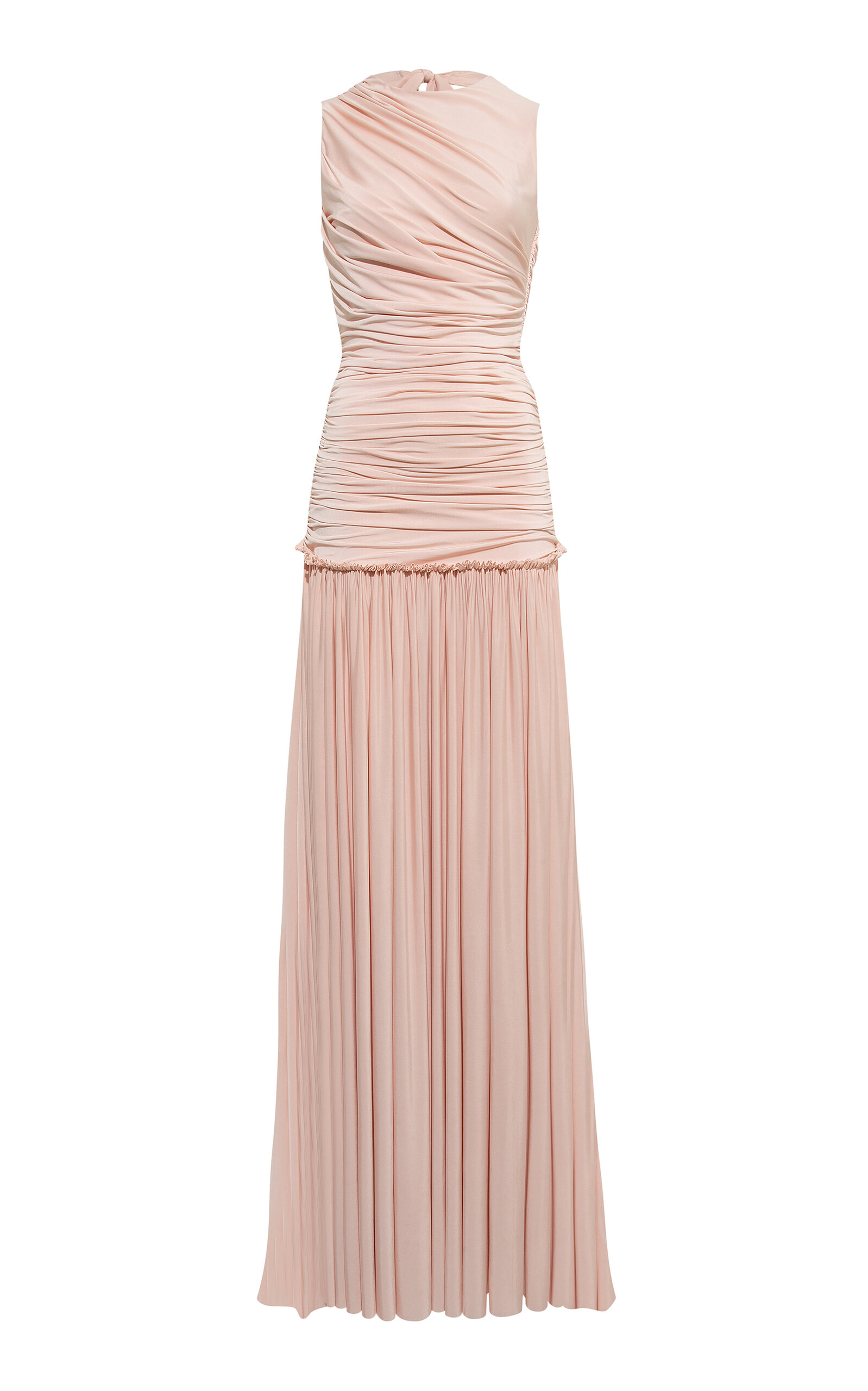 SIEDRÉS Alina Ruched Jersey Maxi Dress