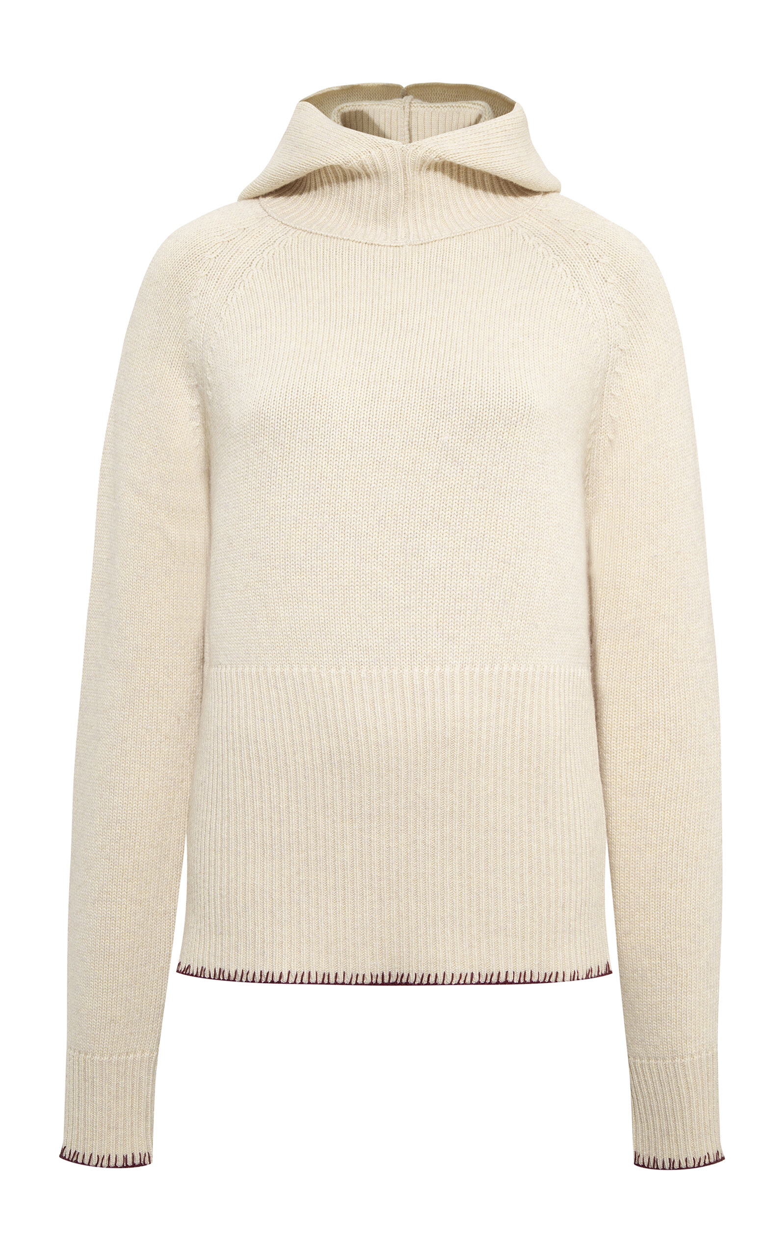 SIEDRÉS Colette Hooded Wool-Blend Sweater