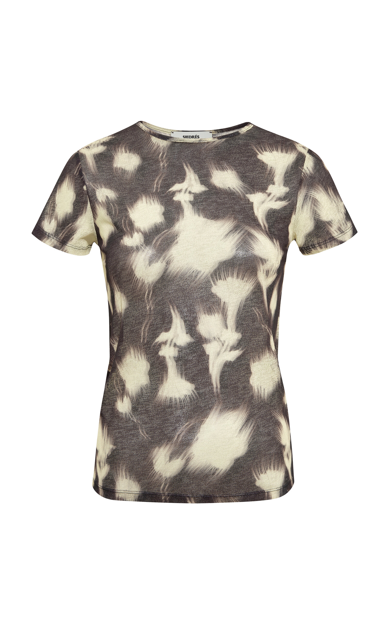 SIEDRÉS Arden Printed Mesh Top