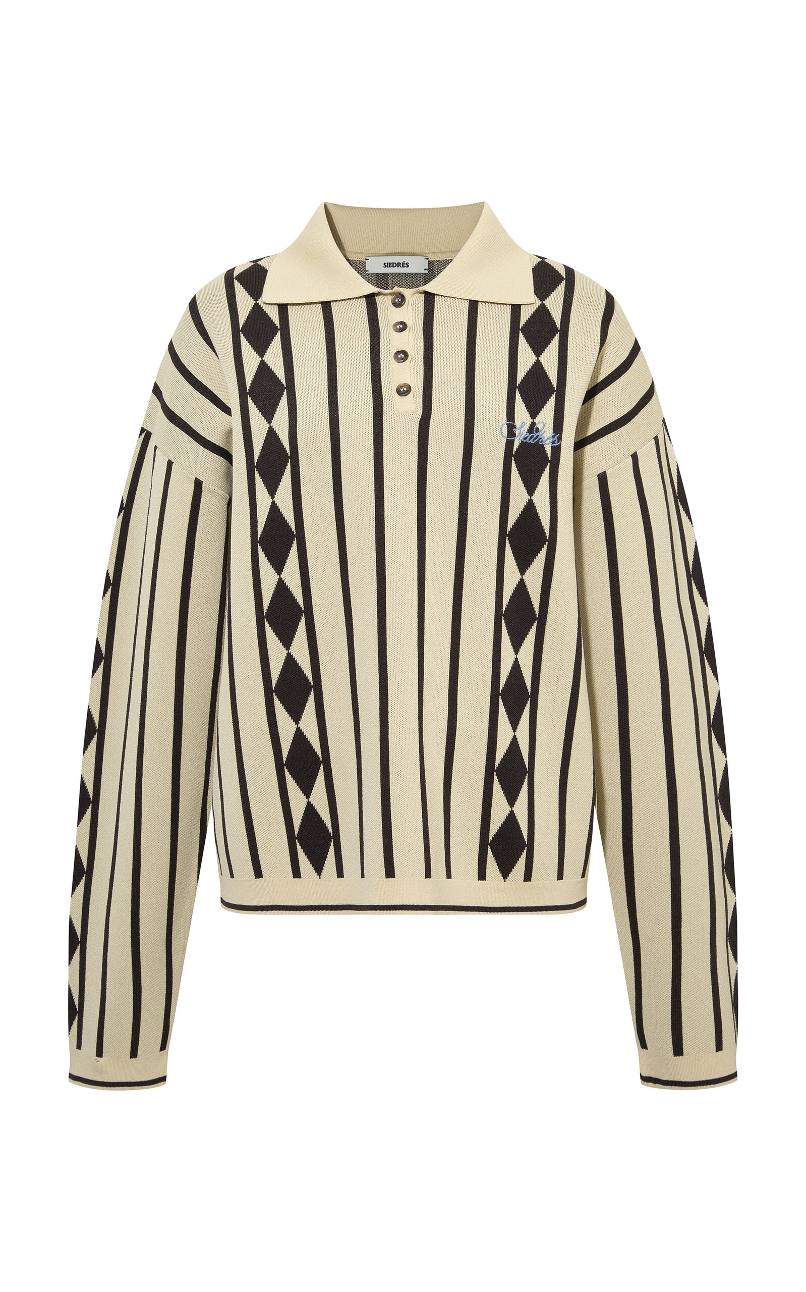 SIEDRÉS Jolie Printed Knit Sweater