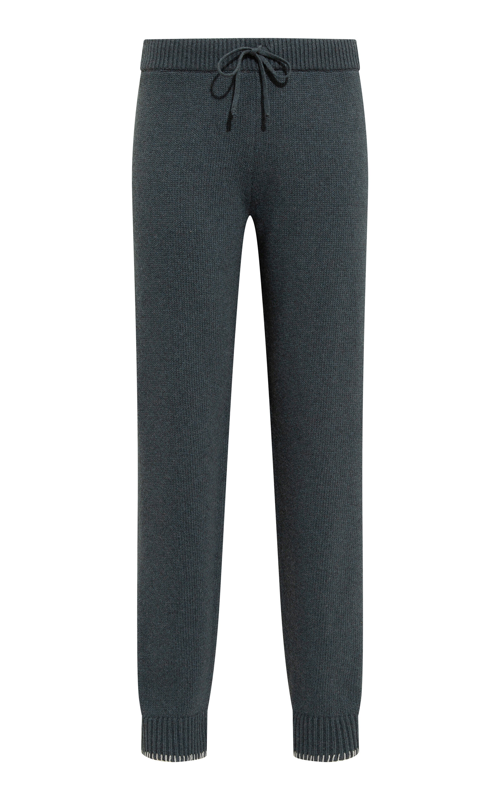 SIEDRÉS Thelka Wool-Blend Knit Straight-Leg Pants